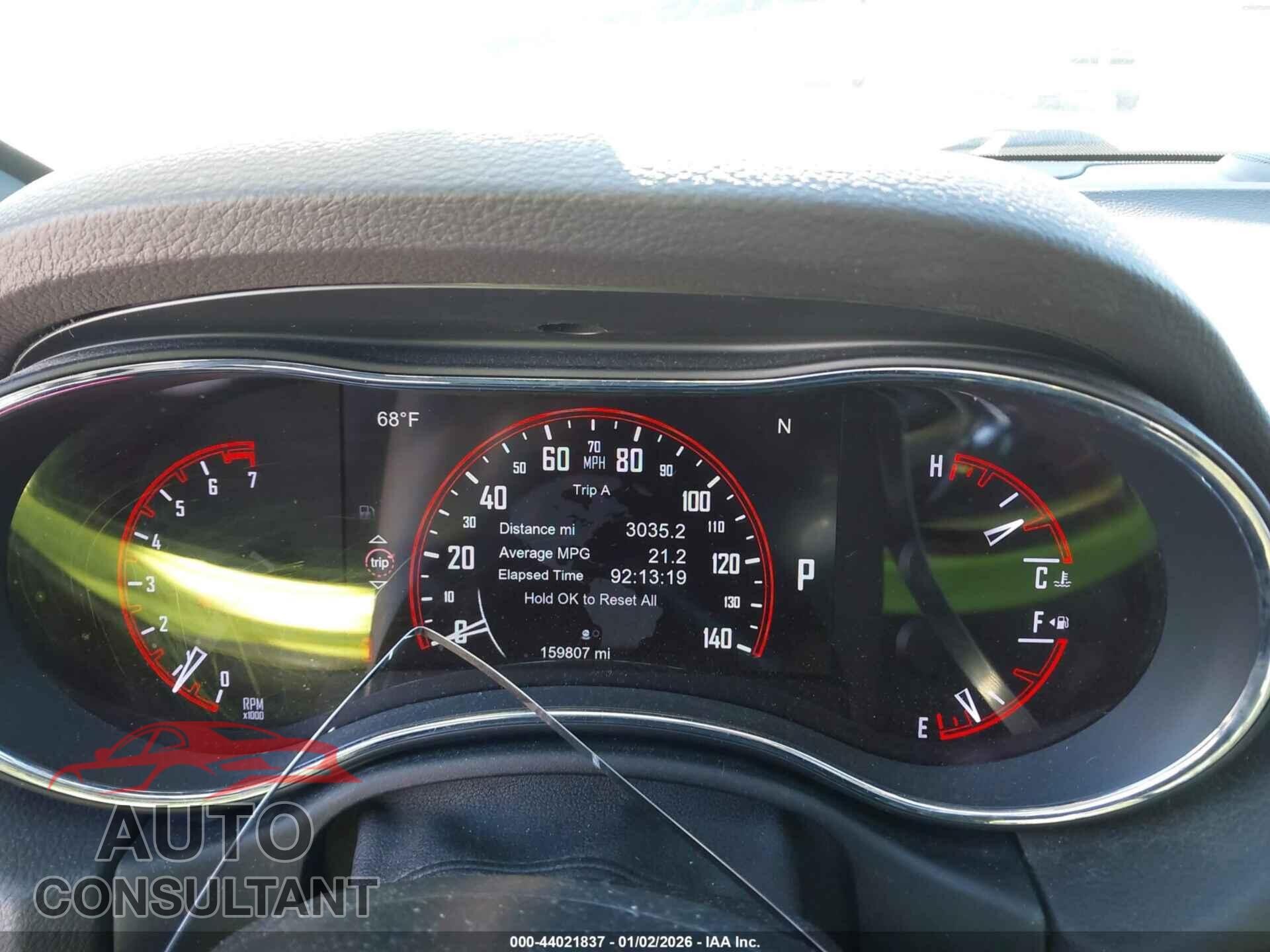DODGE DURANGO 2014 - 1C4RDHDG4EC589884