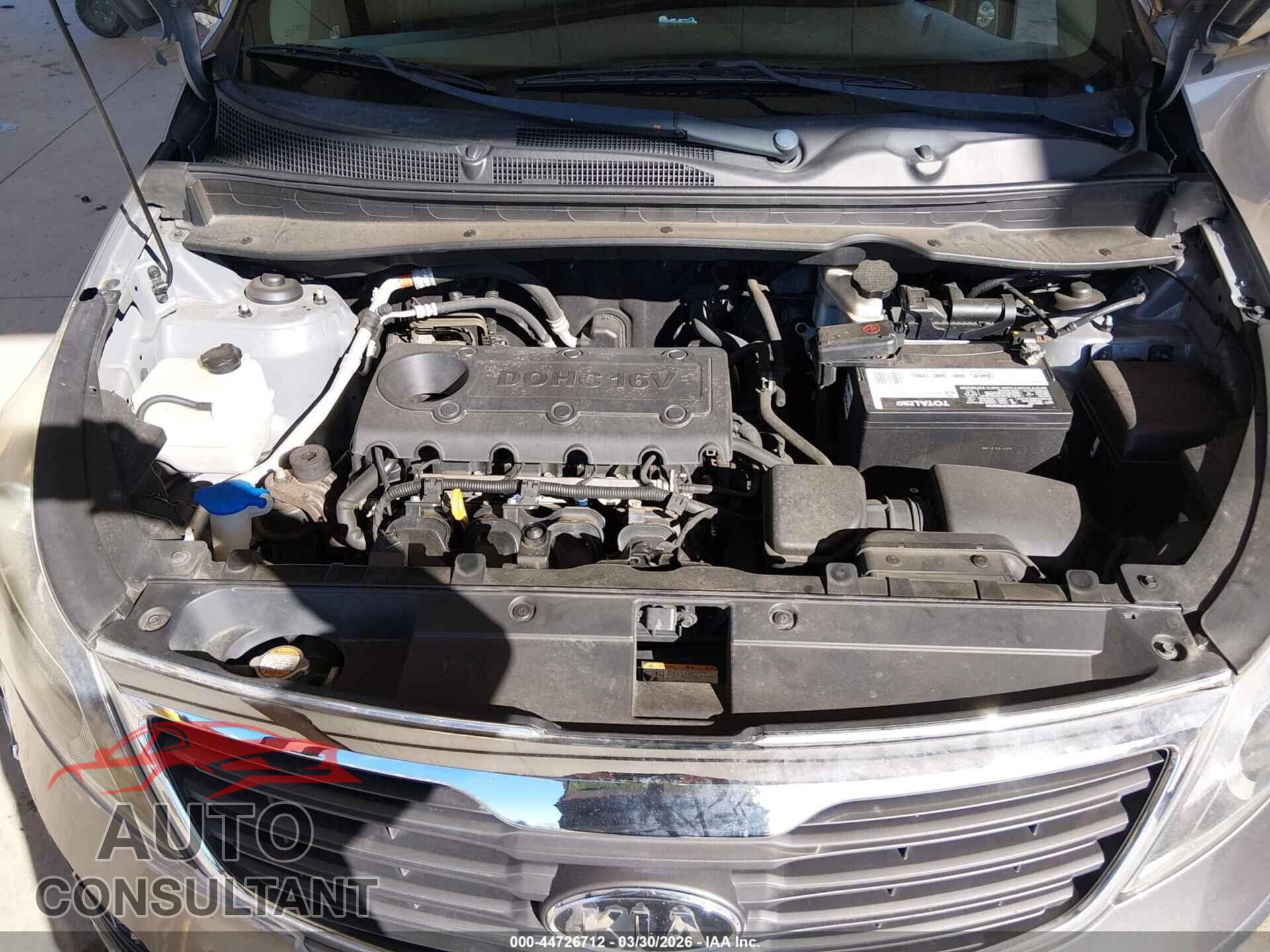 KIA SPORTAGE 2012 - KNDPBCA24C7199057