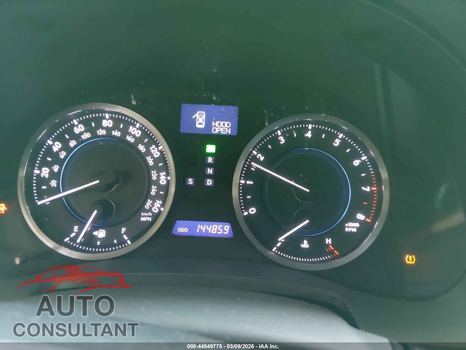 LEXUS IS 250 2013 - JTHCF5C23D5061453
