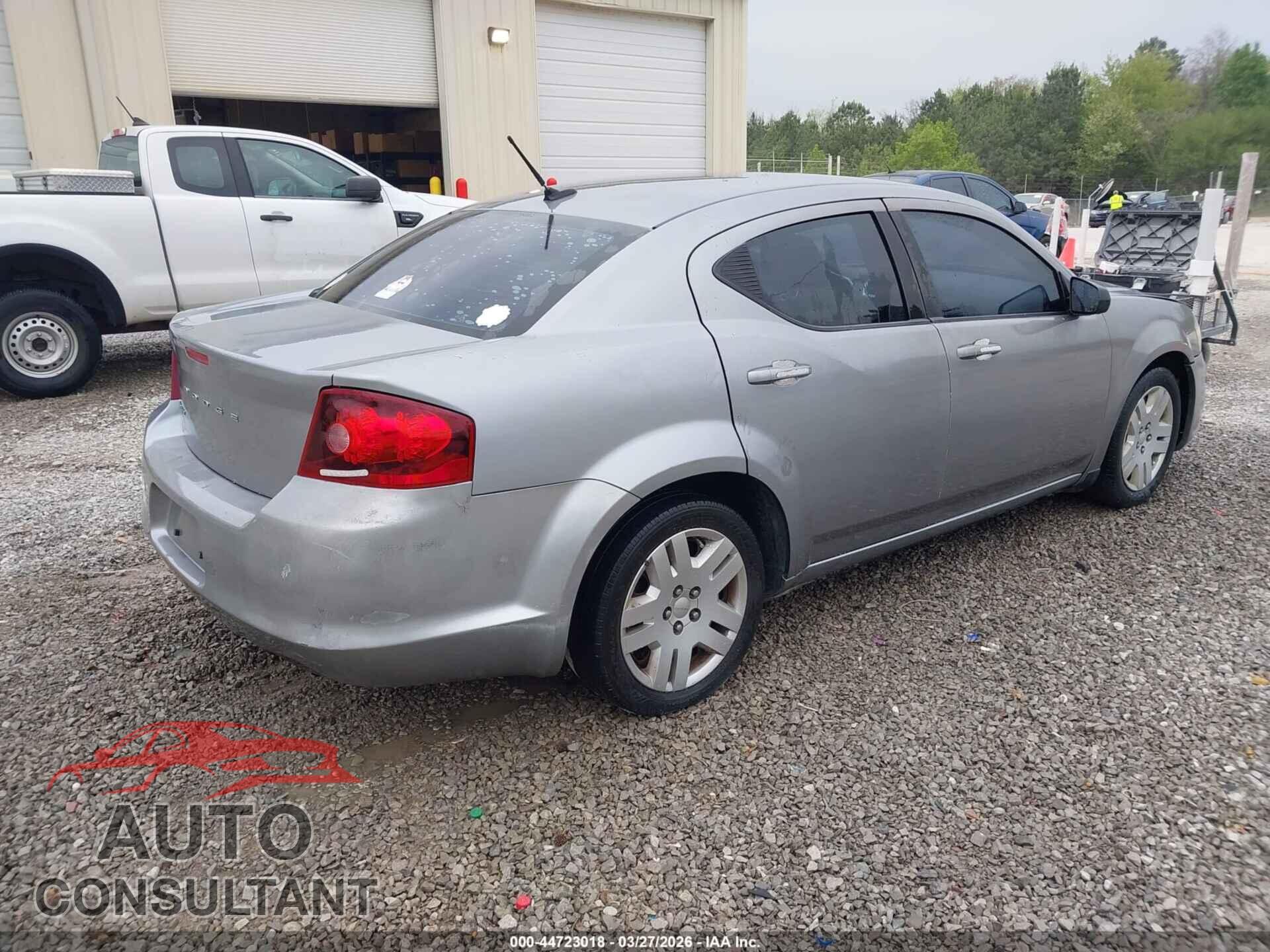 DODGE AVENGER 2013 - 1C3CDZAB0DN682803