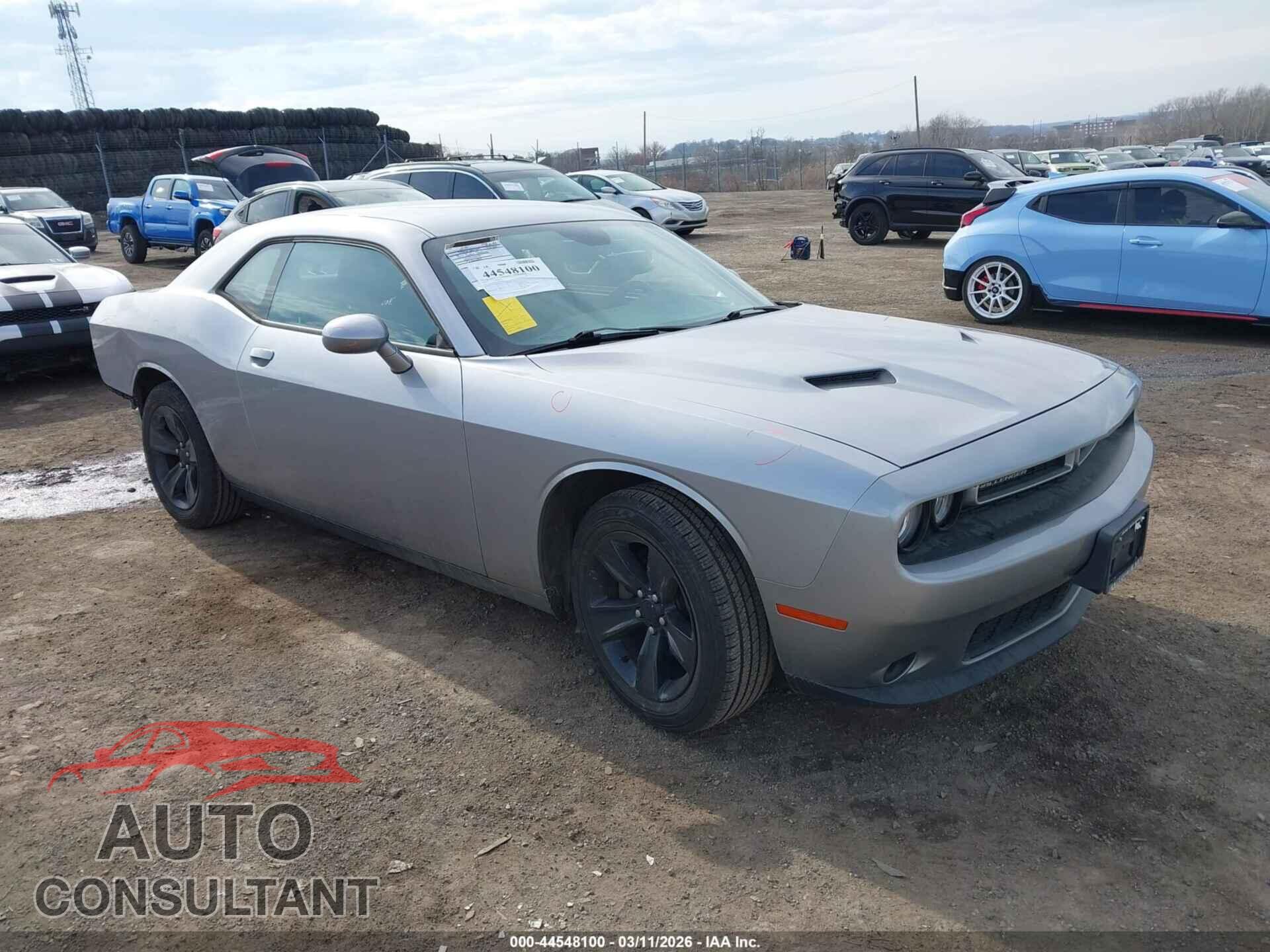 DODGE CHALLENGER 2017 - 2C3CDZAGXHH600716