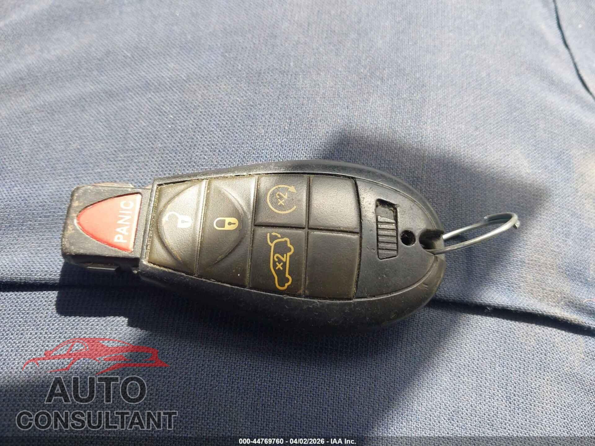 DODGE DURANGO 2011 - 1D4SD4GT2BC593174