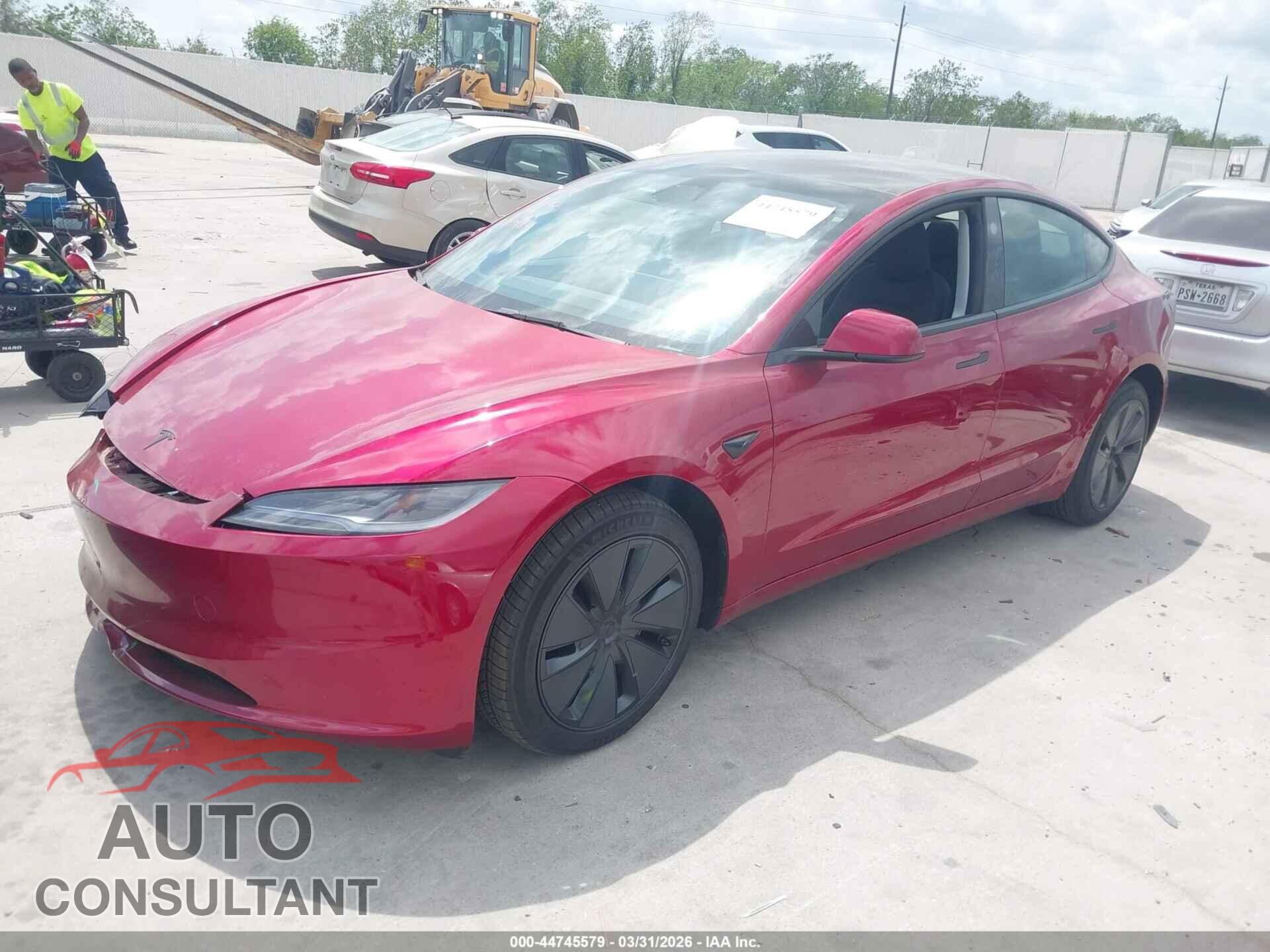 TESLA MODEL 3 2026 - 5YJ3E1EA8TF143984