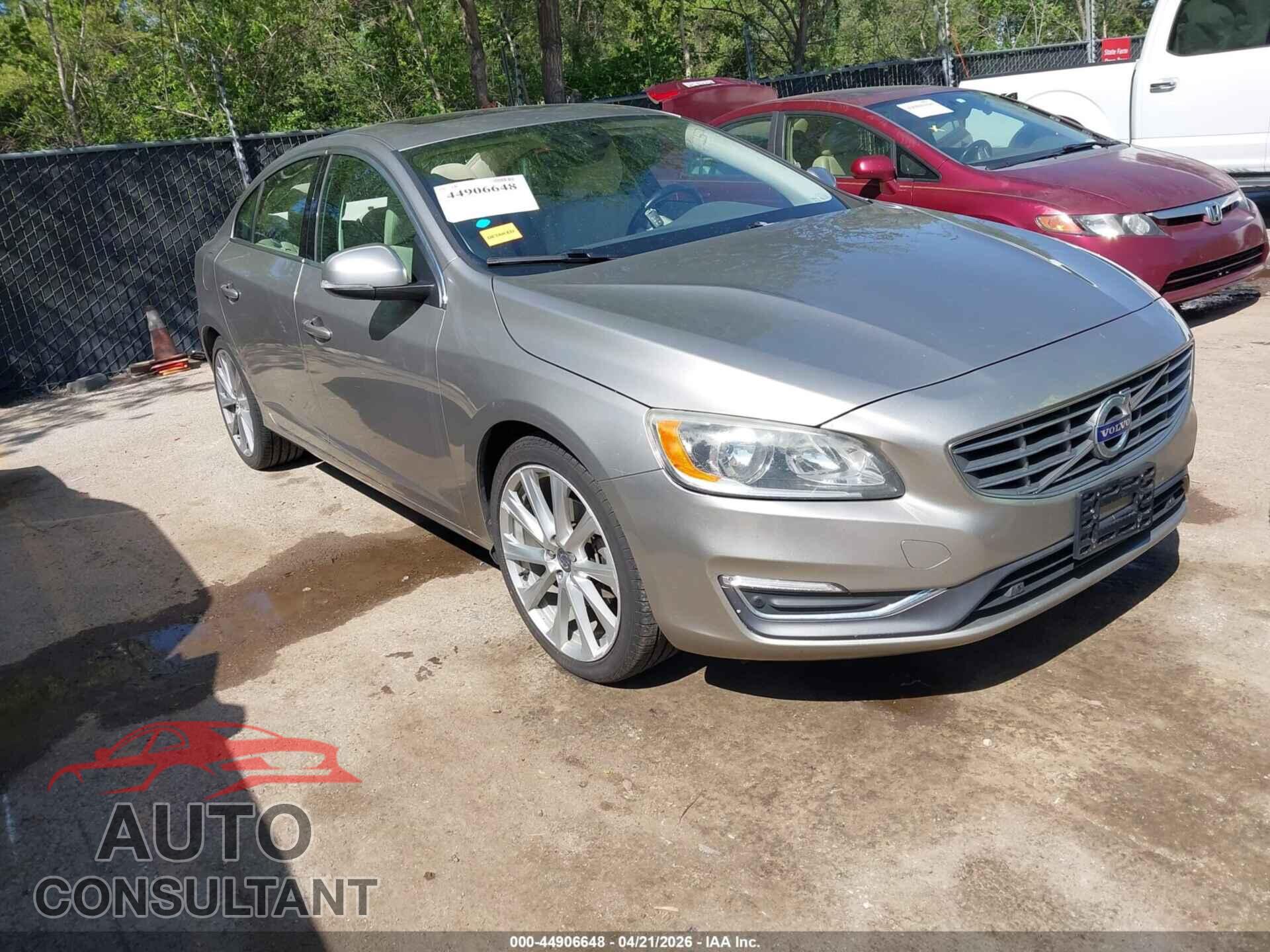 VOLVO S60 INSCRIPTION 2016 - LYV402FK8GB103489