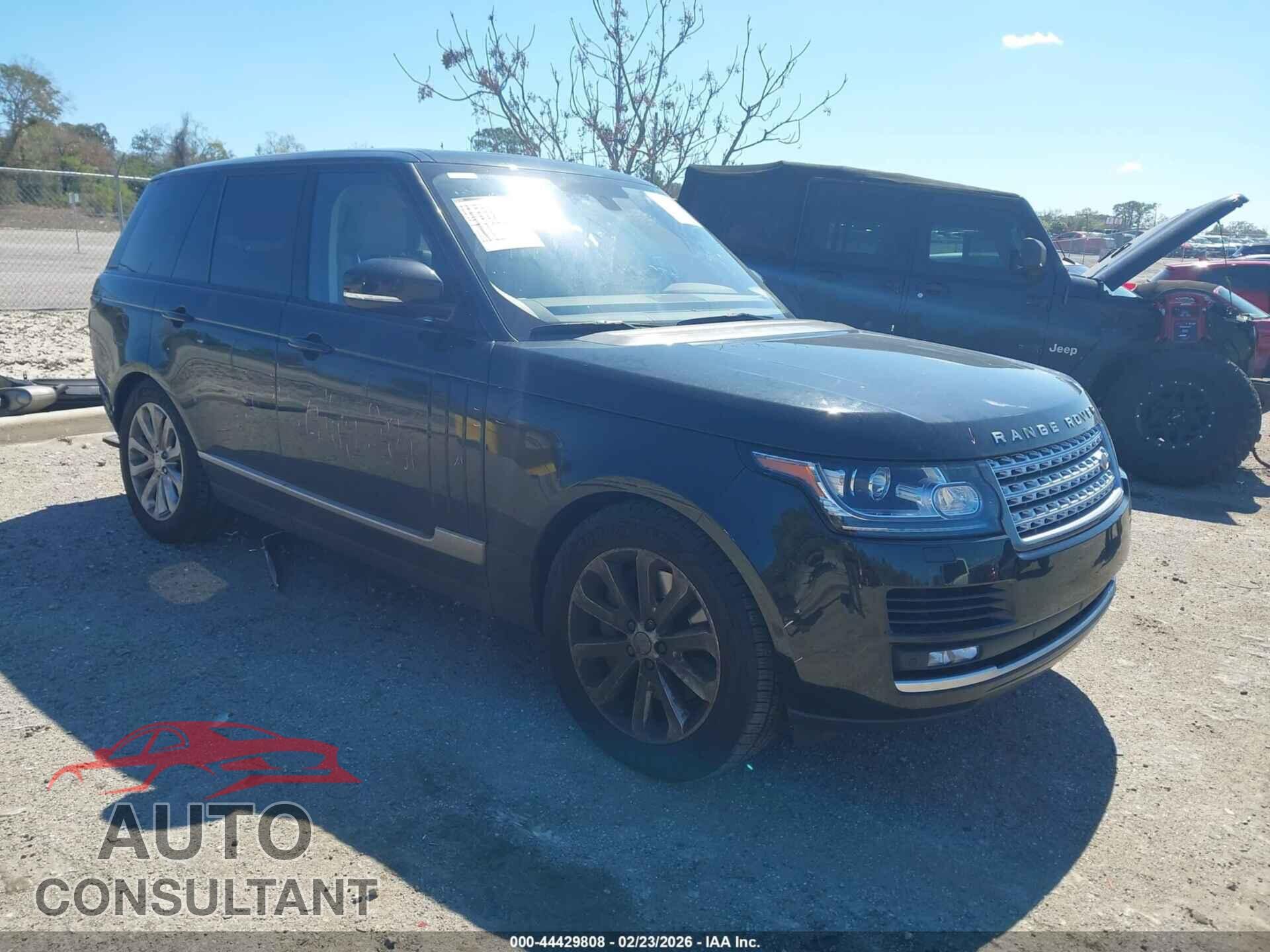 LAND ROVER RANGE ROVER 2016 - SALGS2PF4GA291078