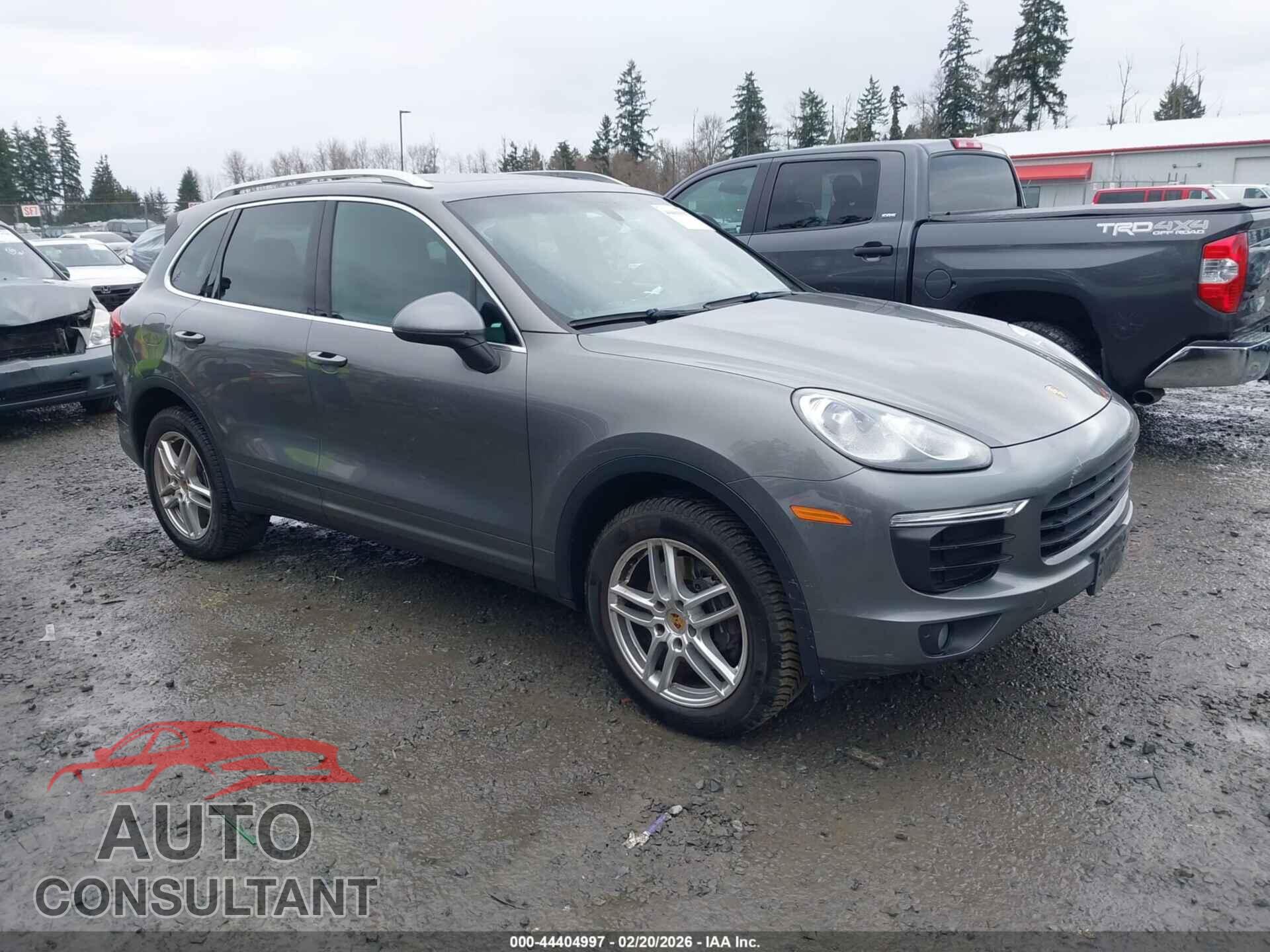 PORSCHE CAYENNE 2016 - WP1AA2A25GKA12185