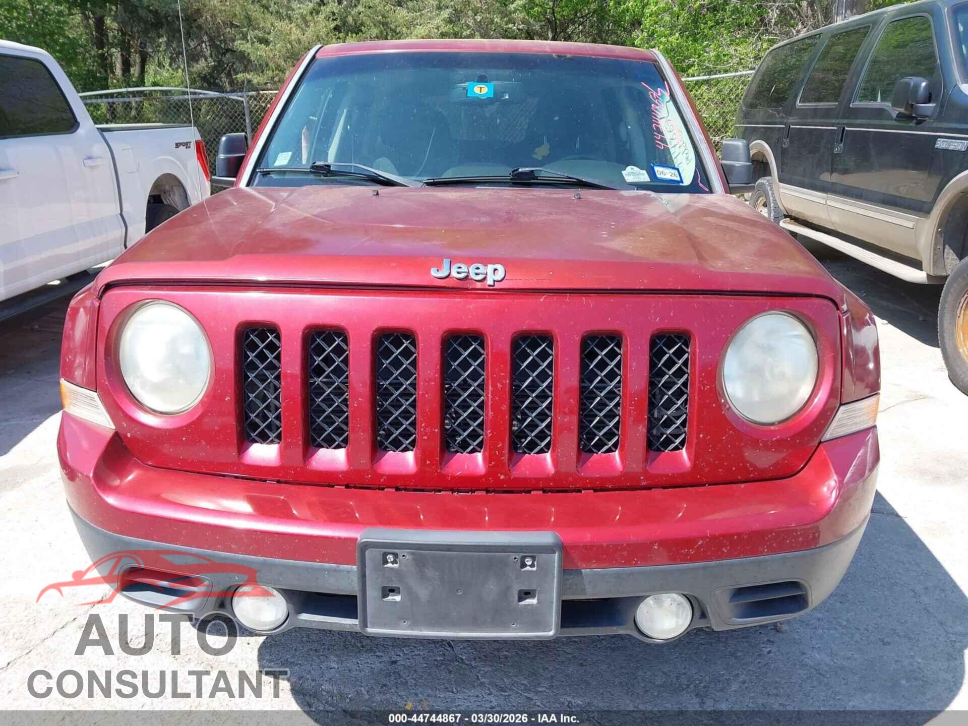 JEEP PATRIOT 2012 - 1C4NJPFB0CD719606