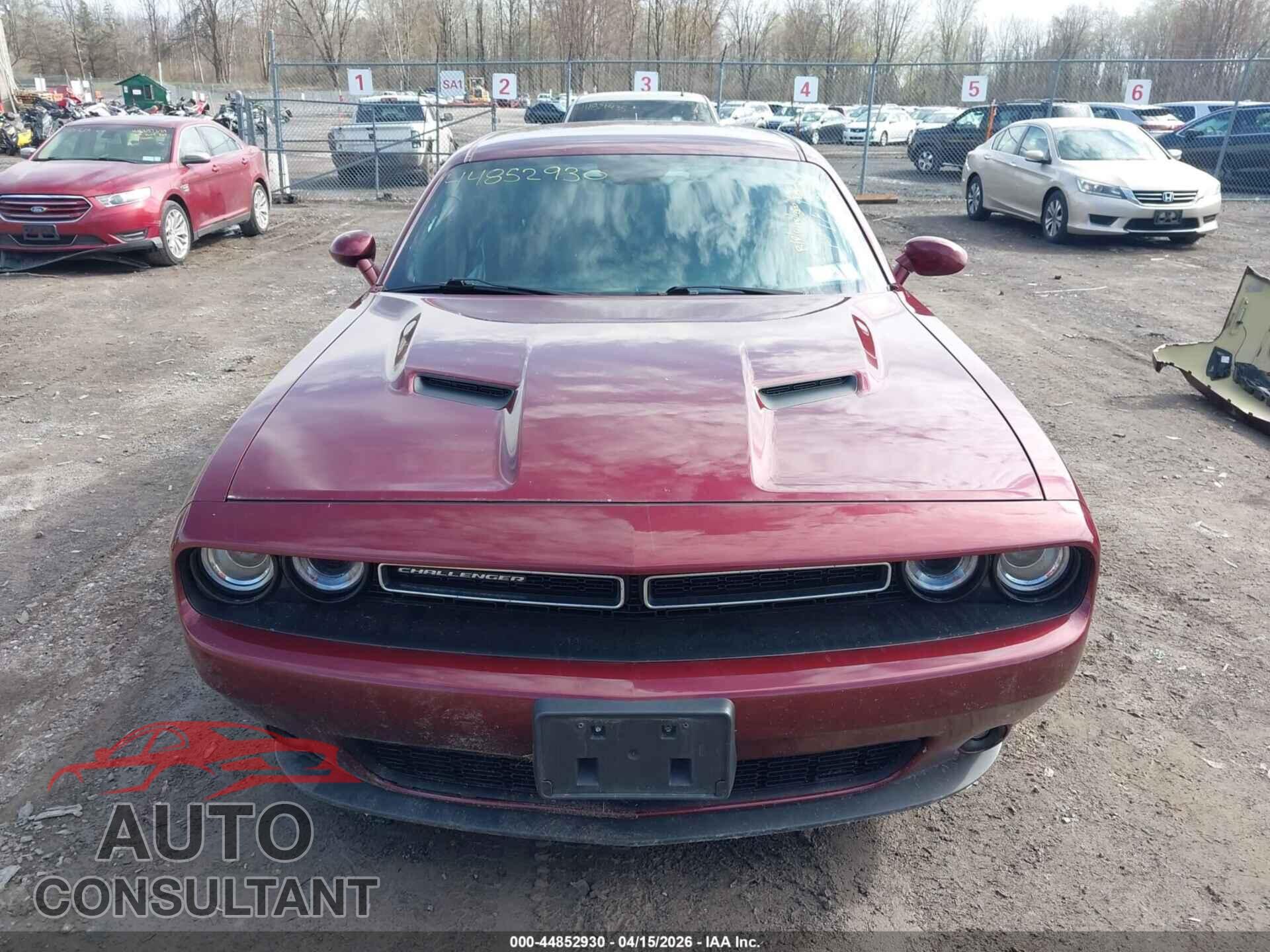 DODGE CHALLENGER 2017 - 2C3CDZGG1HH611885
