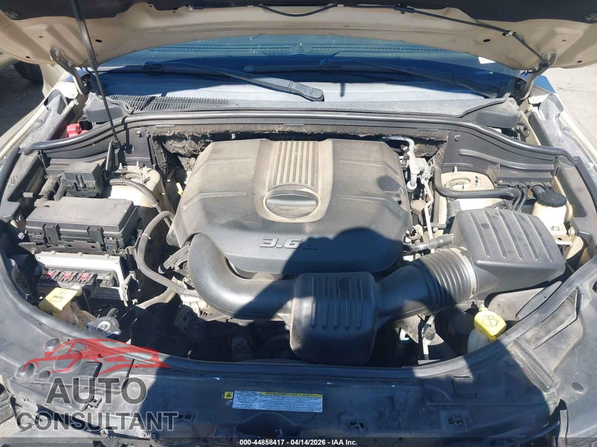 DODGE DURANGO 2011 - 1D4RE4GG3BC598625