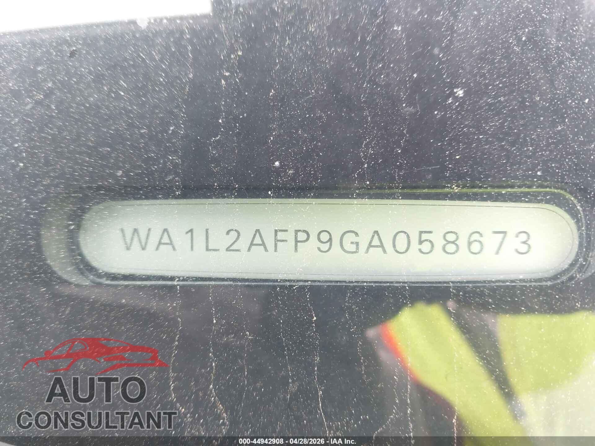 AUDI Q5 2016 - WA1L2AFP9GA058673