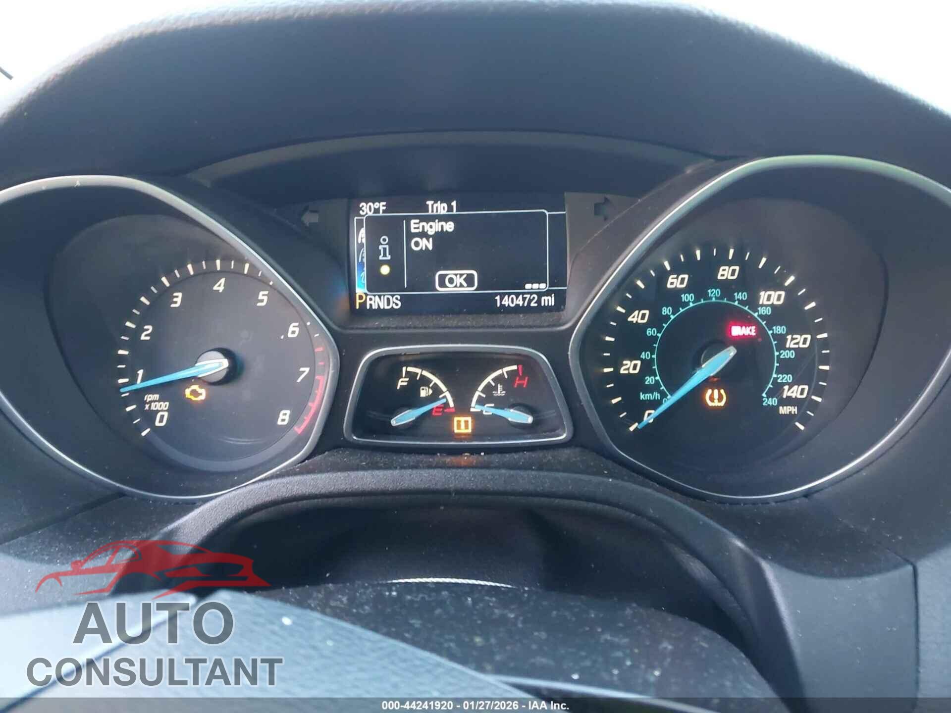 FORD FOCUS 2014 - 1FADP3J23EL166345