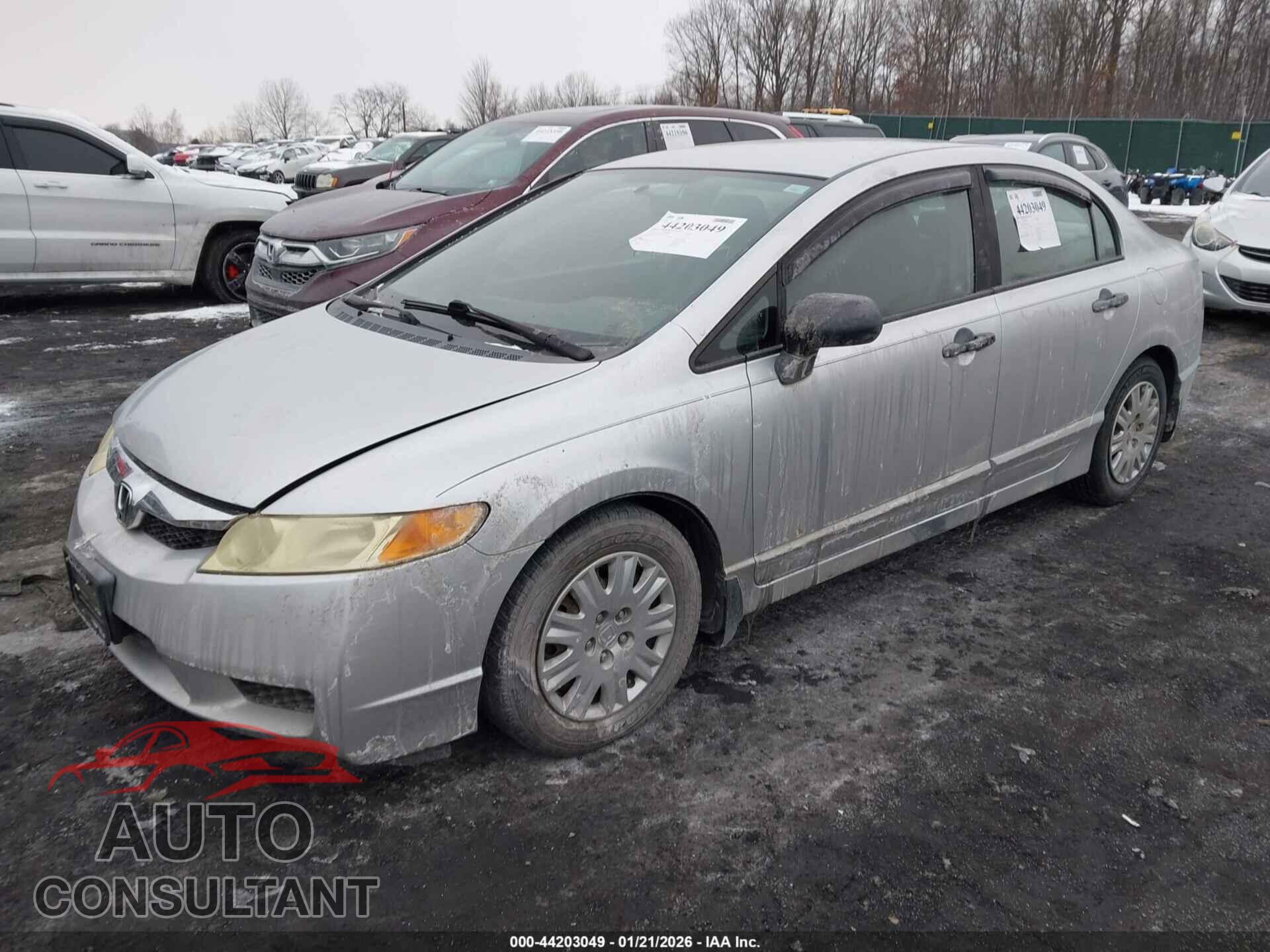 HONDA CIVIC 2010 - 19XFA1F34AE002437