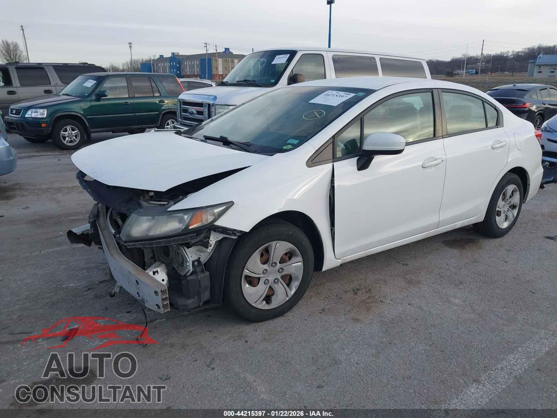 HONDA CIVIC 2014 - 19XFB2F57EE010641