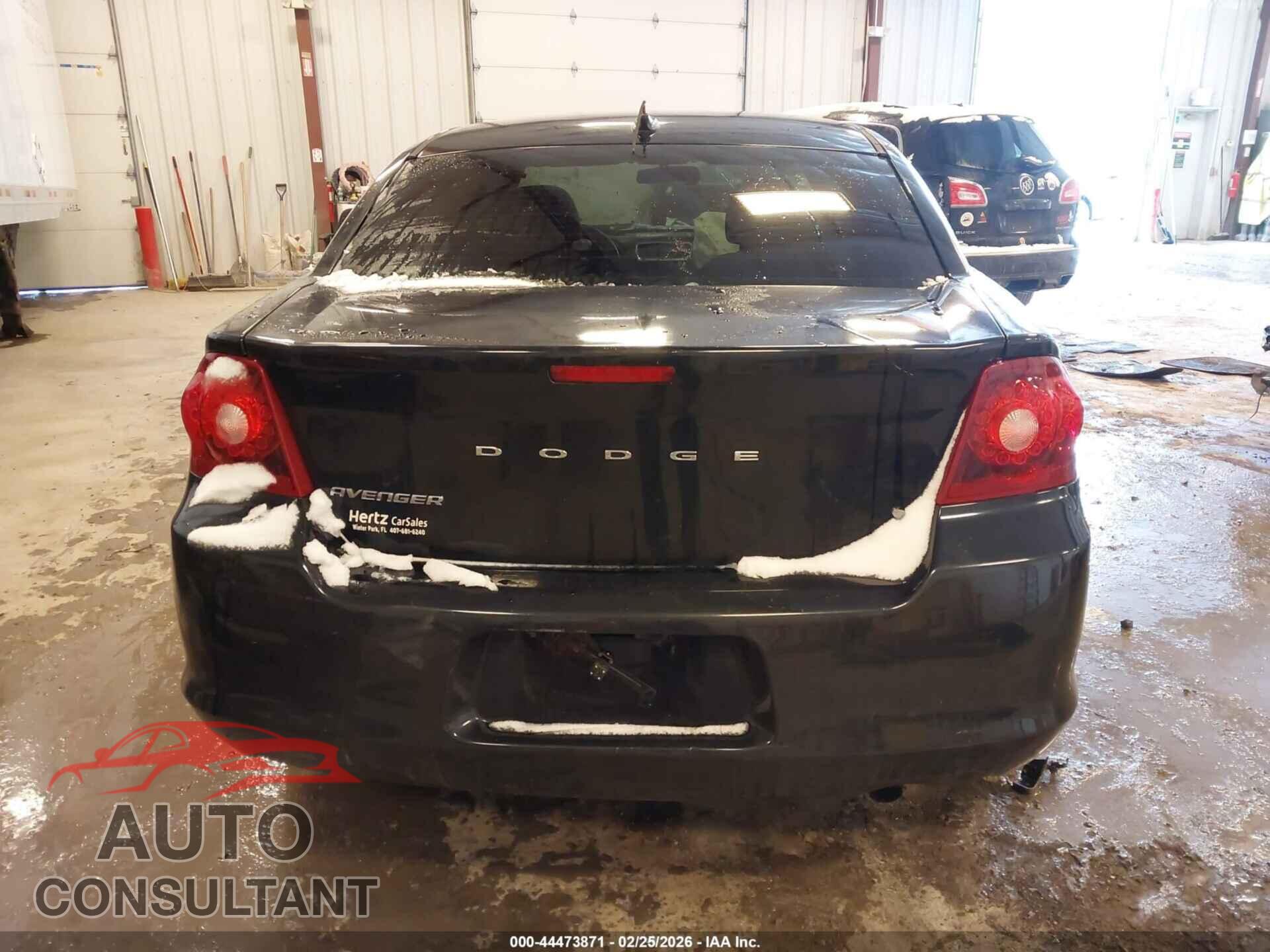 DODGE AVENGER 2013 - 1C3CDZAB3DN642697