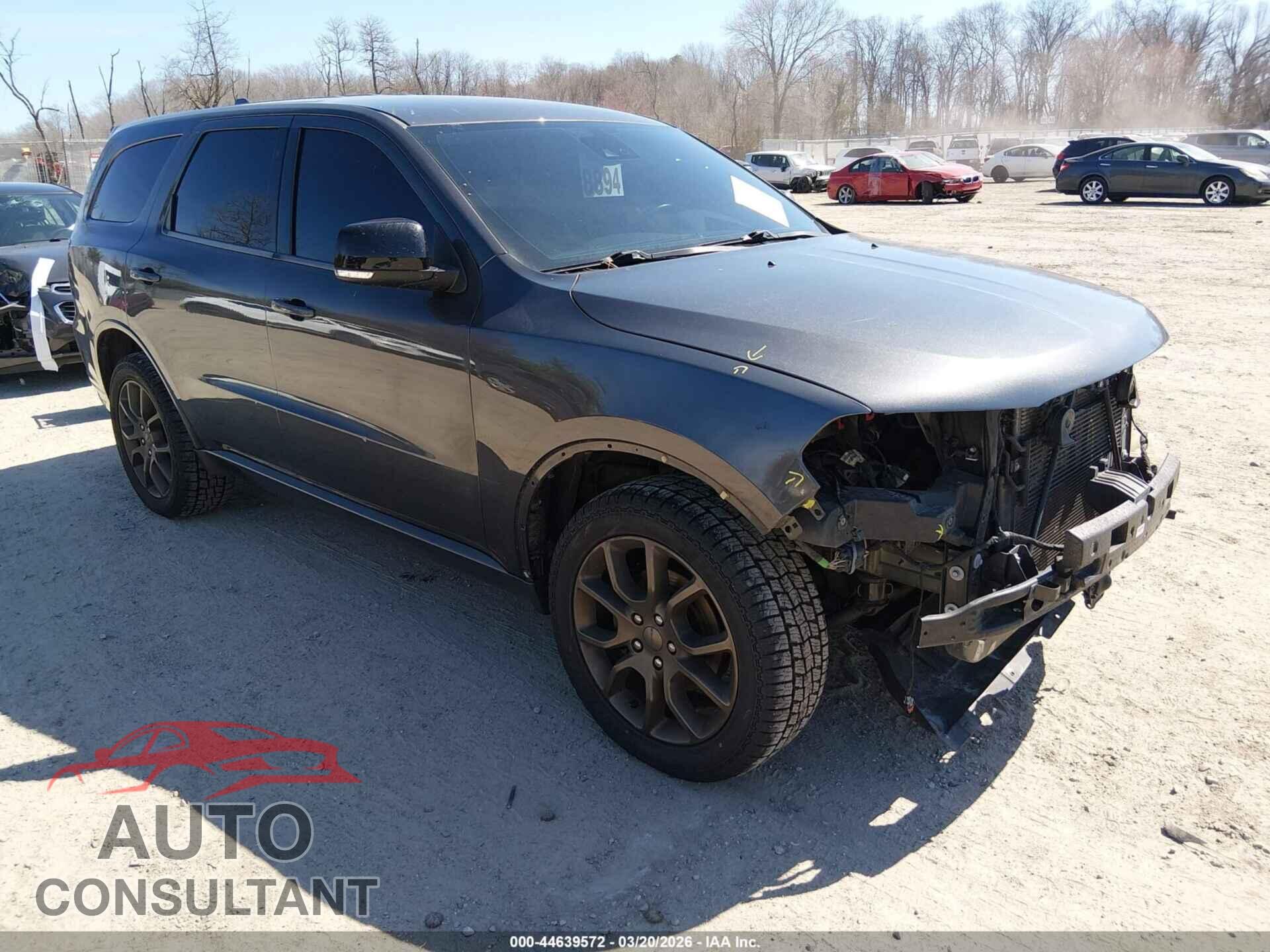 DODGE DURANGO 2018 - 1C4RDJDG6JC404221