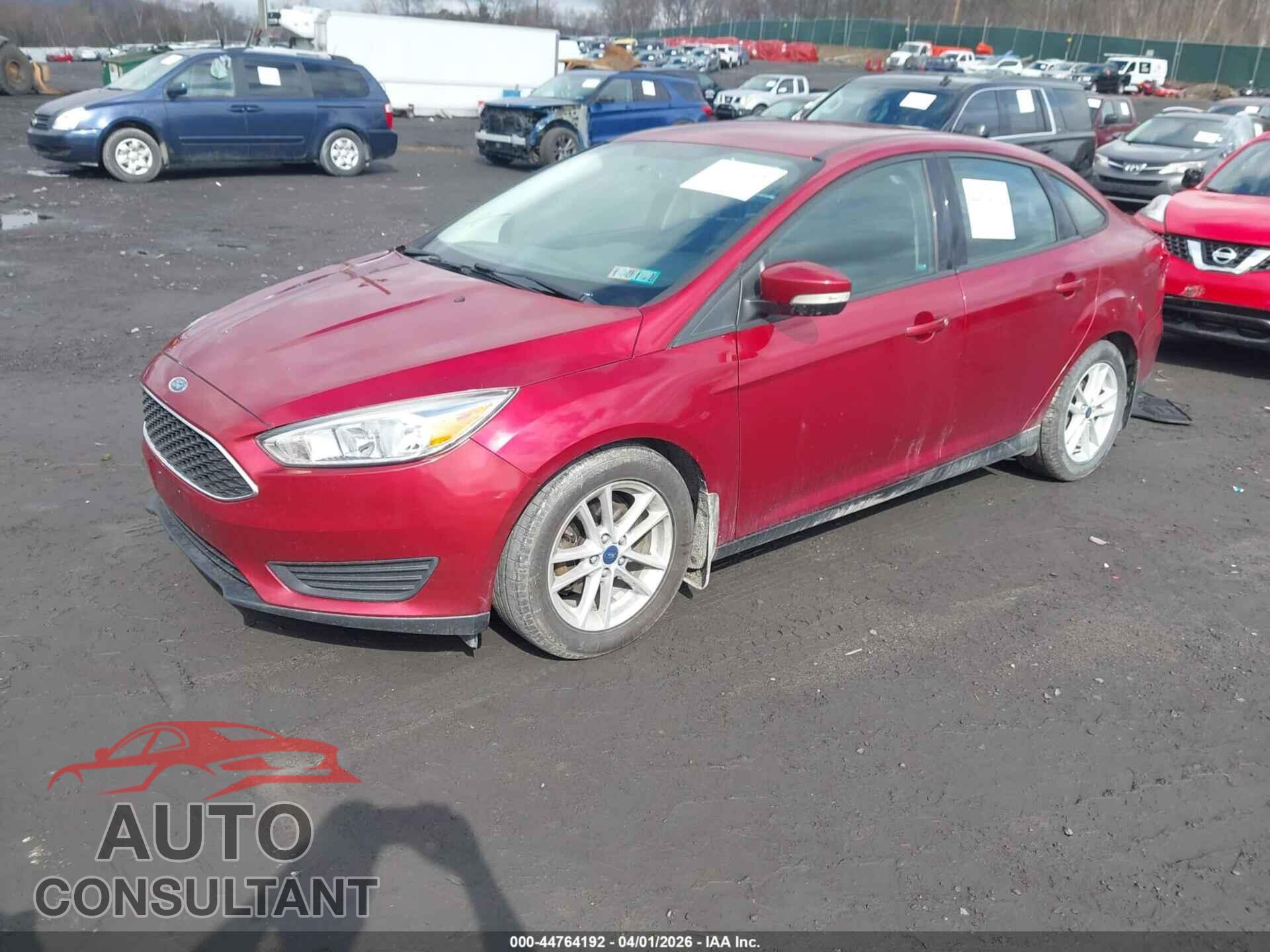 FORD FOCUS 2017 - 1FADP3F26HL330605
