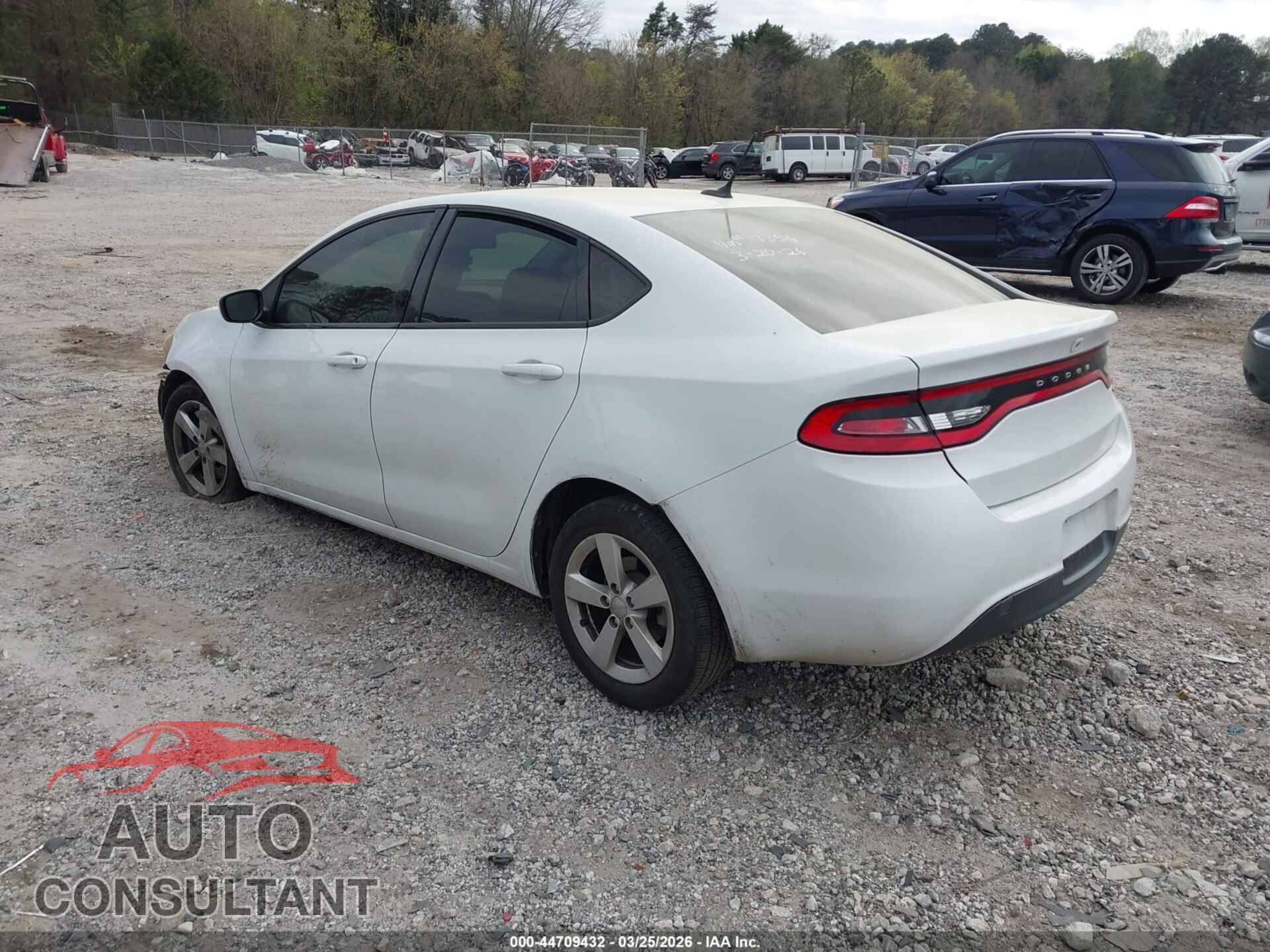 DODGE DART 2015 - 1C3CDFBB4FD237356