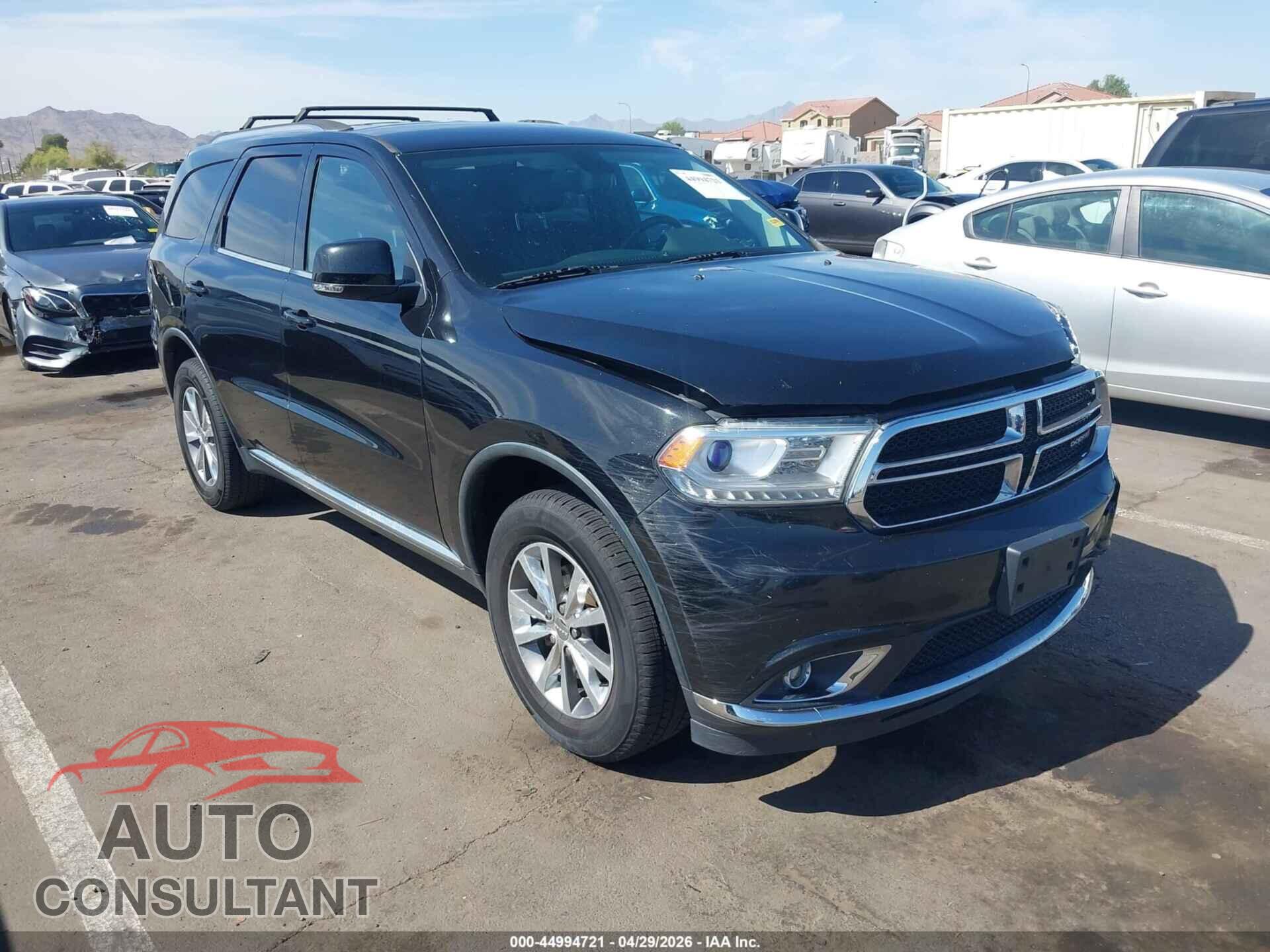 DODGE DURANGO 2015 - 1C4RDJDG7FC789554