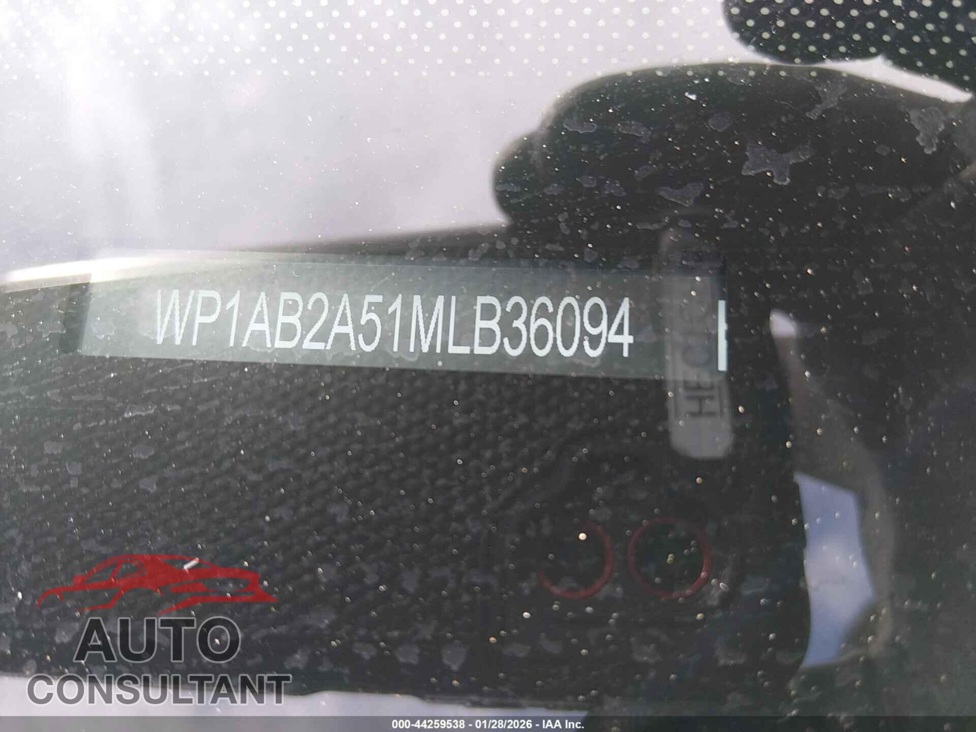PORSCHE MACAN 2021 - WP1AB2A51MLB36094