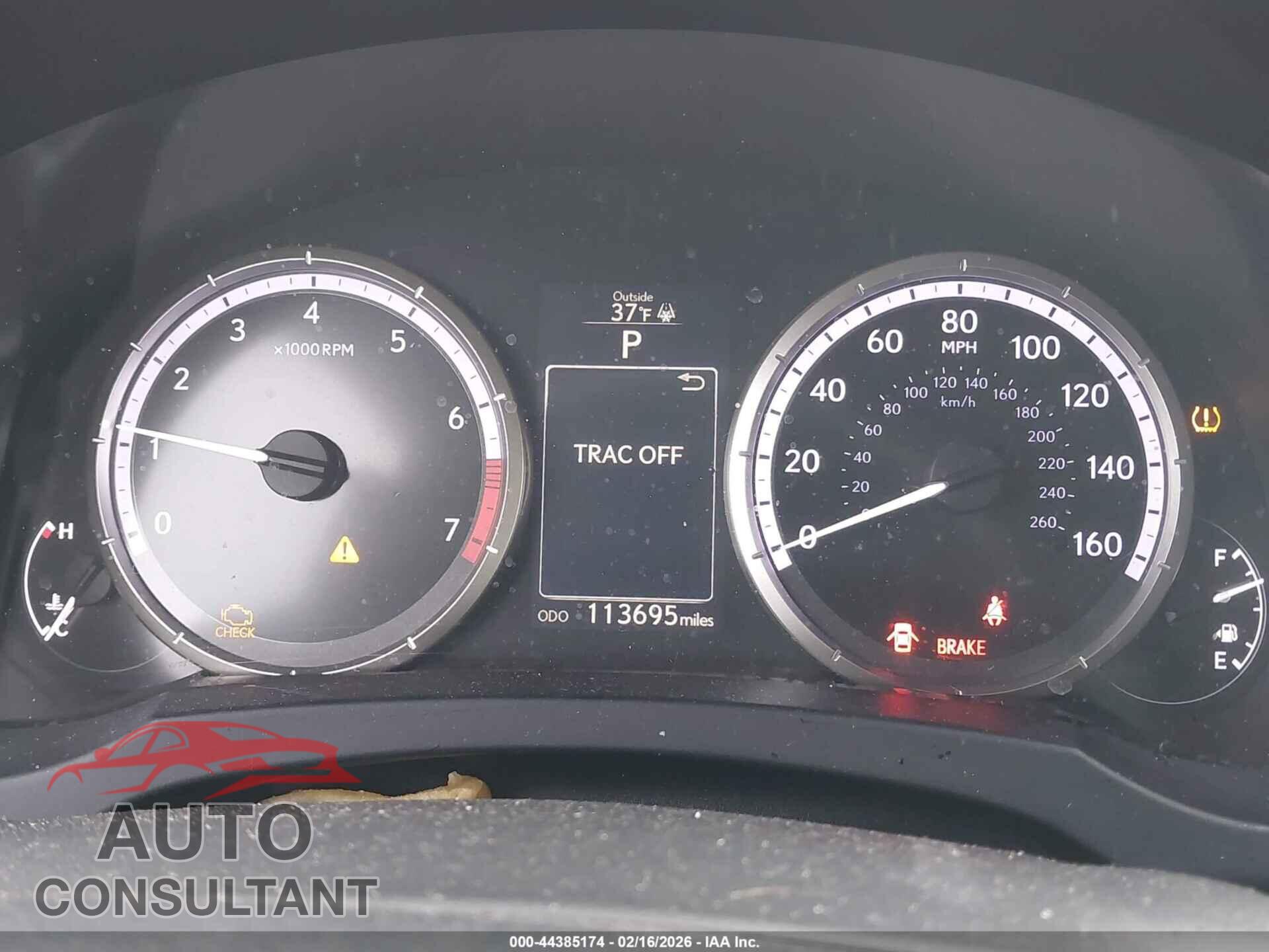 LEXUS RC 350 2015 - JTHSE5BC6F5000920