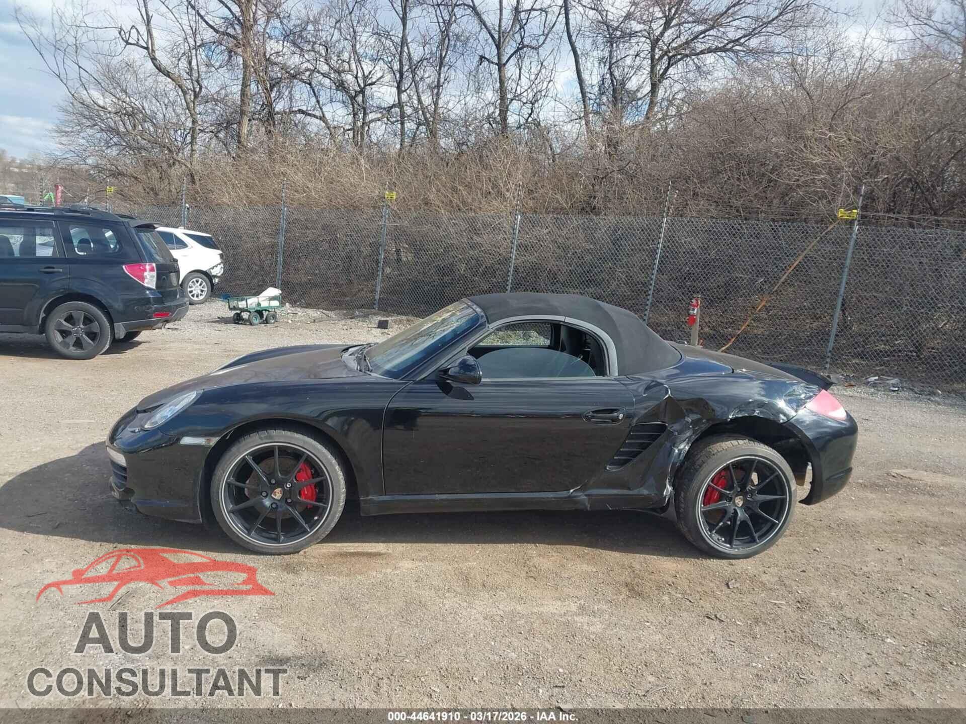 PORSCHE BOXSTER 2012 - WP0CB2A89CS798076