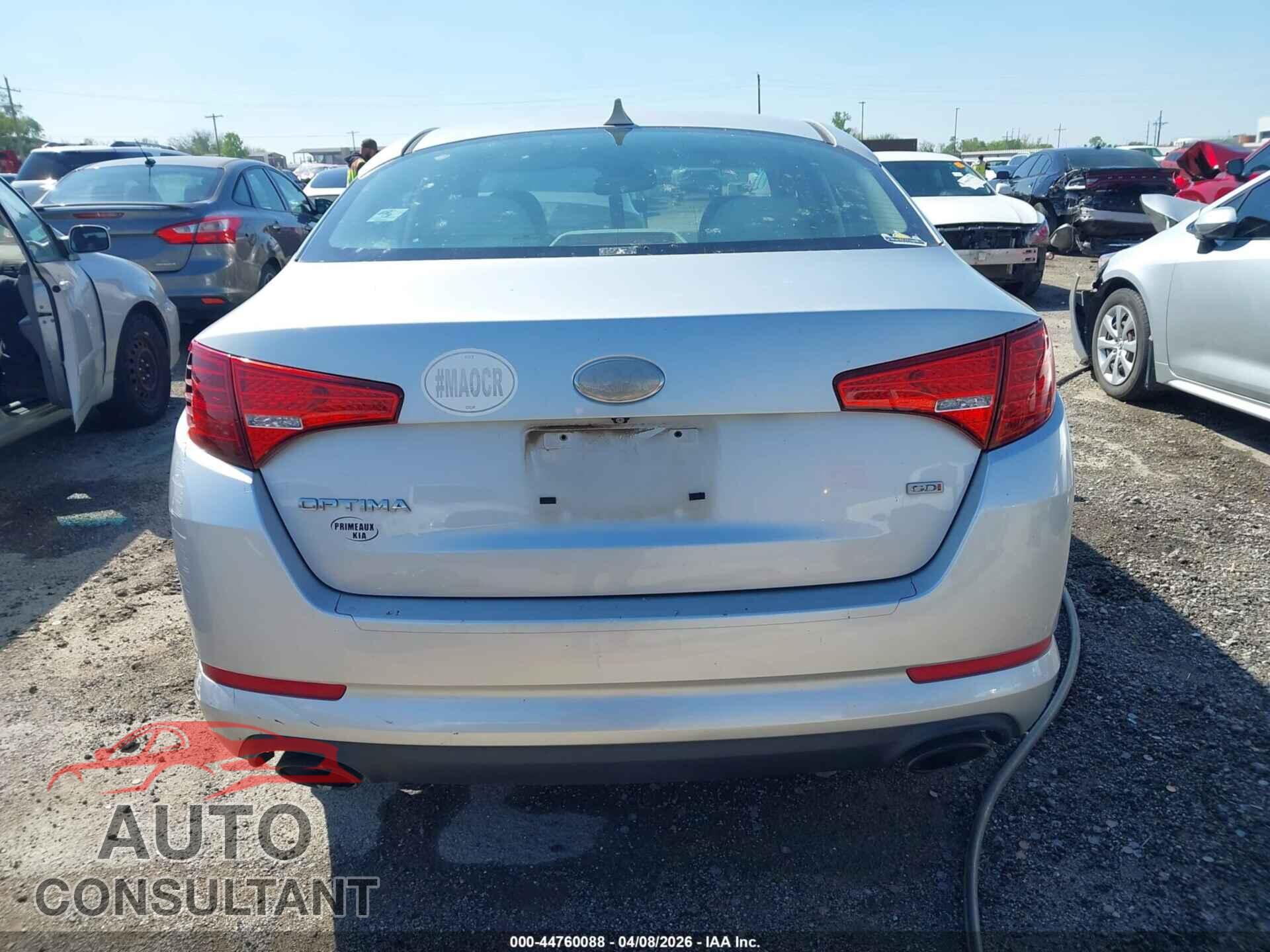 KIA OPTIMA 2013 - KNAGM4A77D5392017
