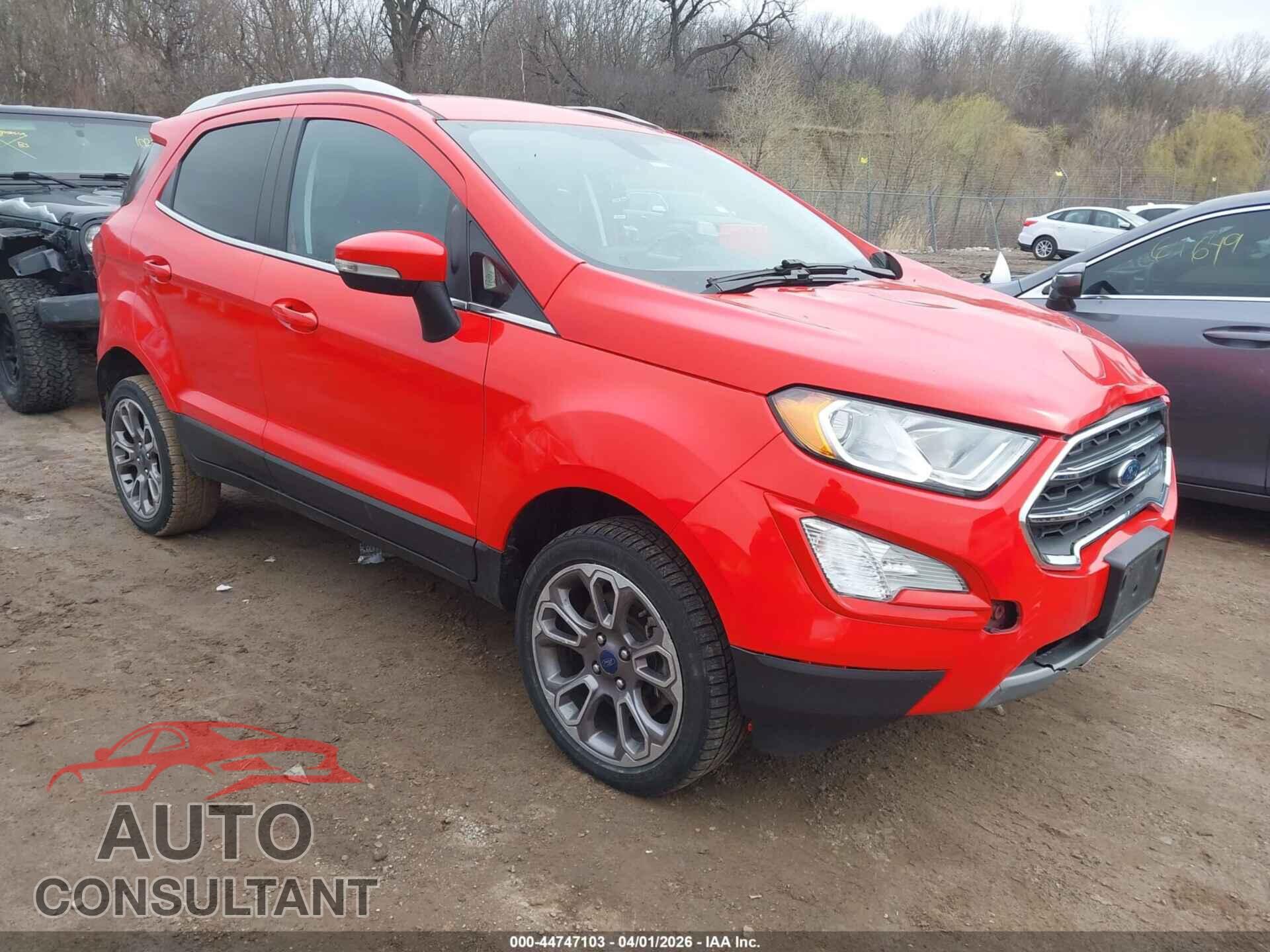 FORD ECOSPORT 2021 - MAJ6S3KL0MC402799