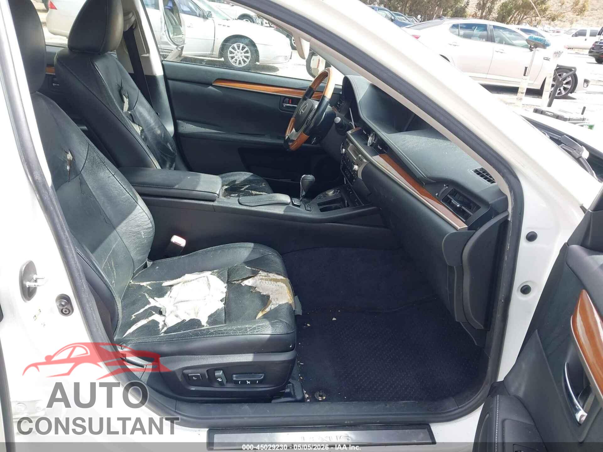 LEXUS ES 300H 2013 - JTHBW1GG3D2018355