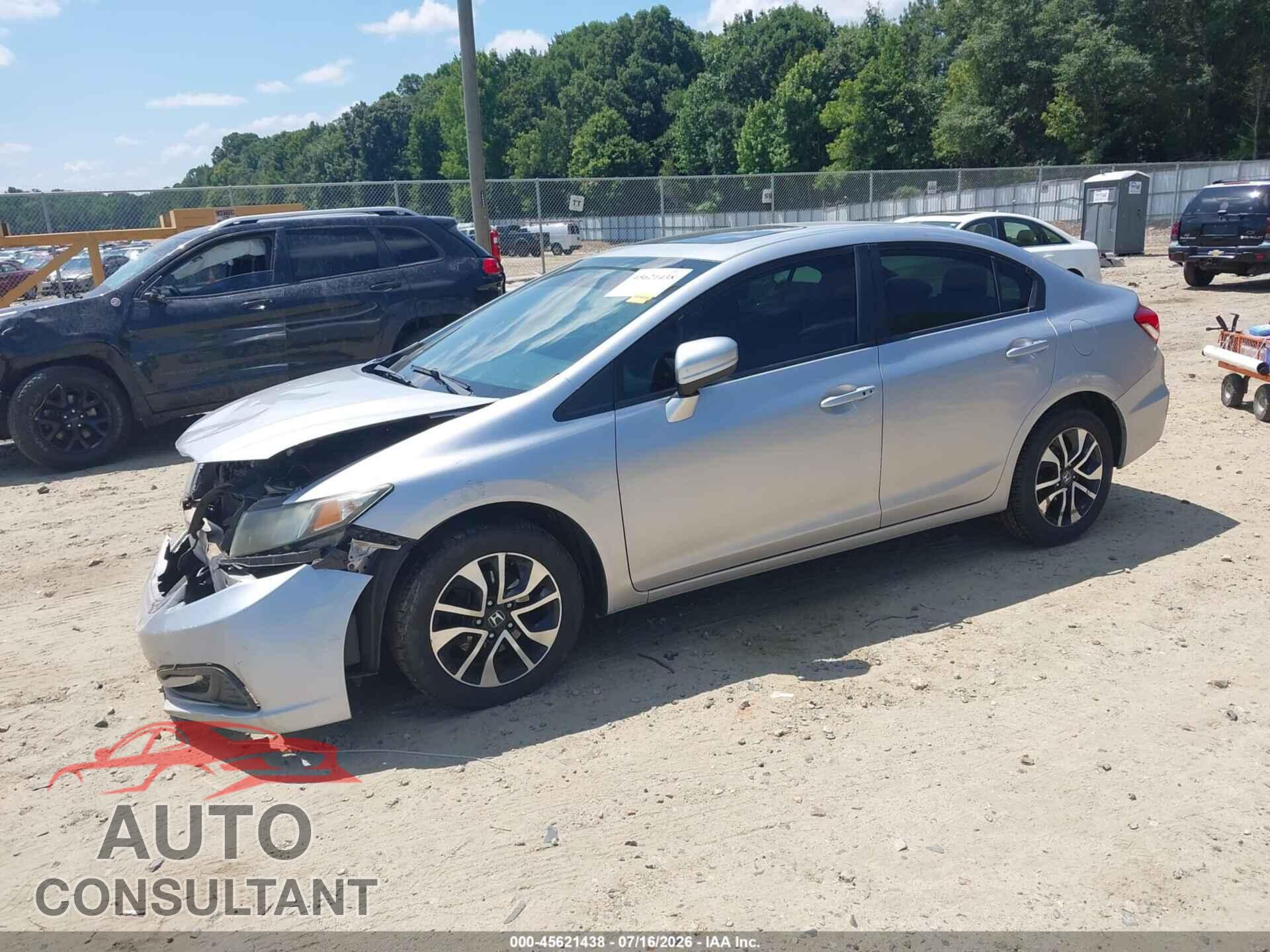 HONDA CIVIC 2014 - 19XFB2F8XEE272860