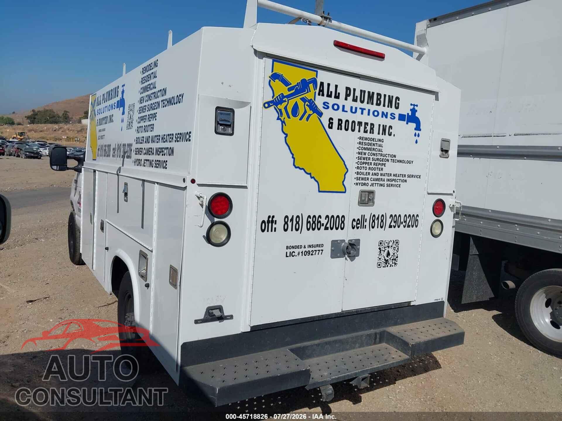 FORD E-350 CUTAWAY 2014 - 1FDWE3FL8EDA75734