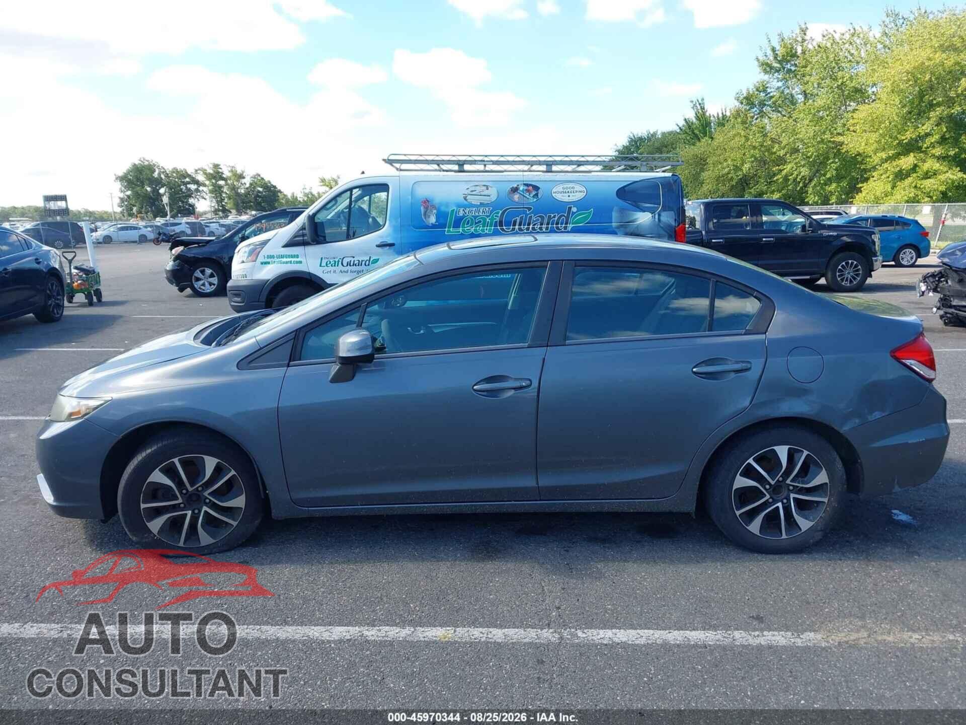 HONDA CIVIC 2013 - 19XFB2F89DE218030