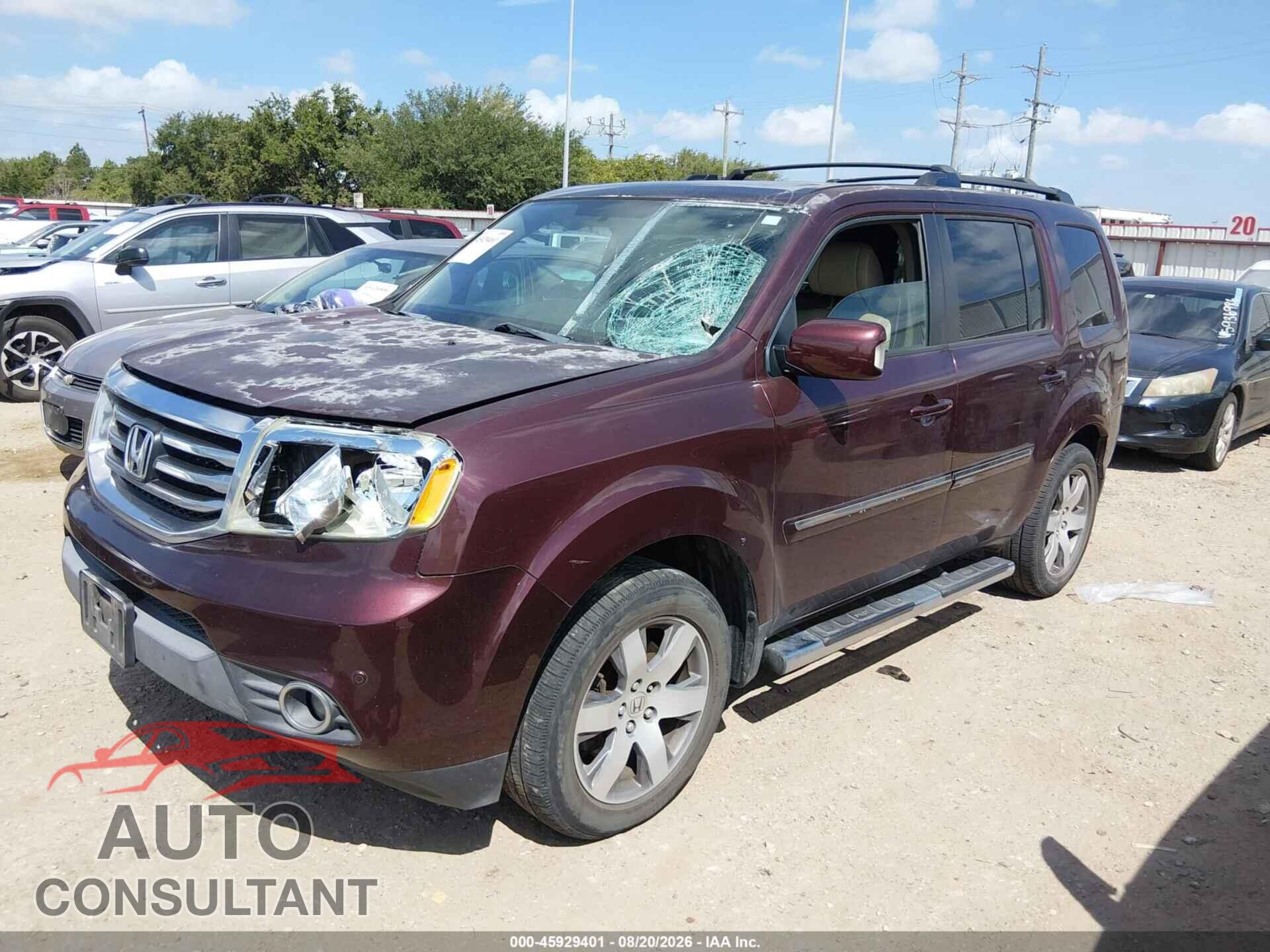 HONDA PILOT 2014 - 5FNYF3H94EB021772