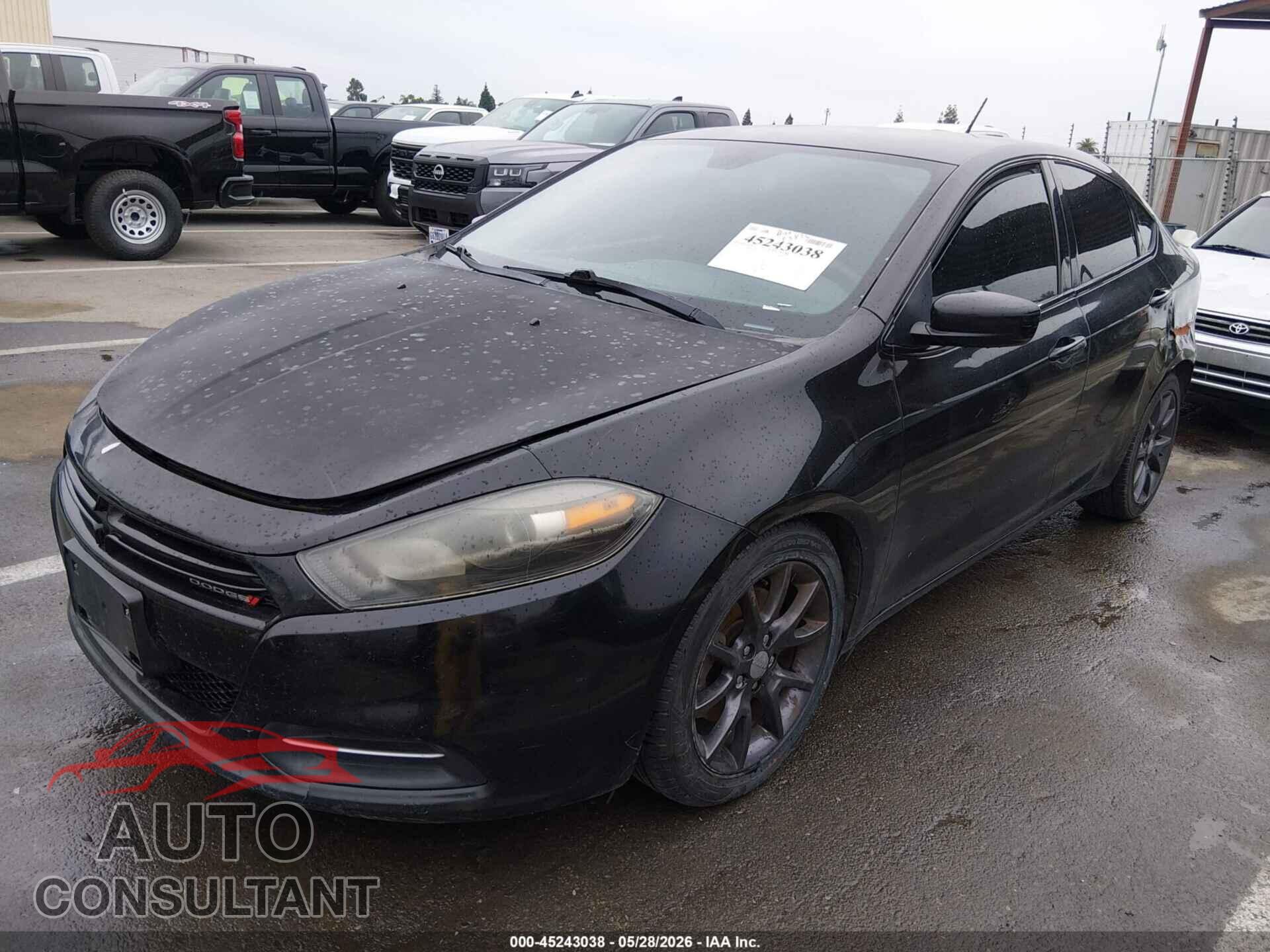 DODGE DART 2016 - 1C3CDFAA2GD530571