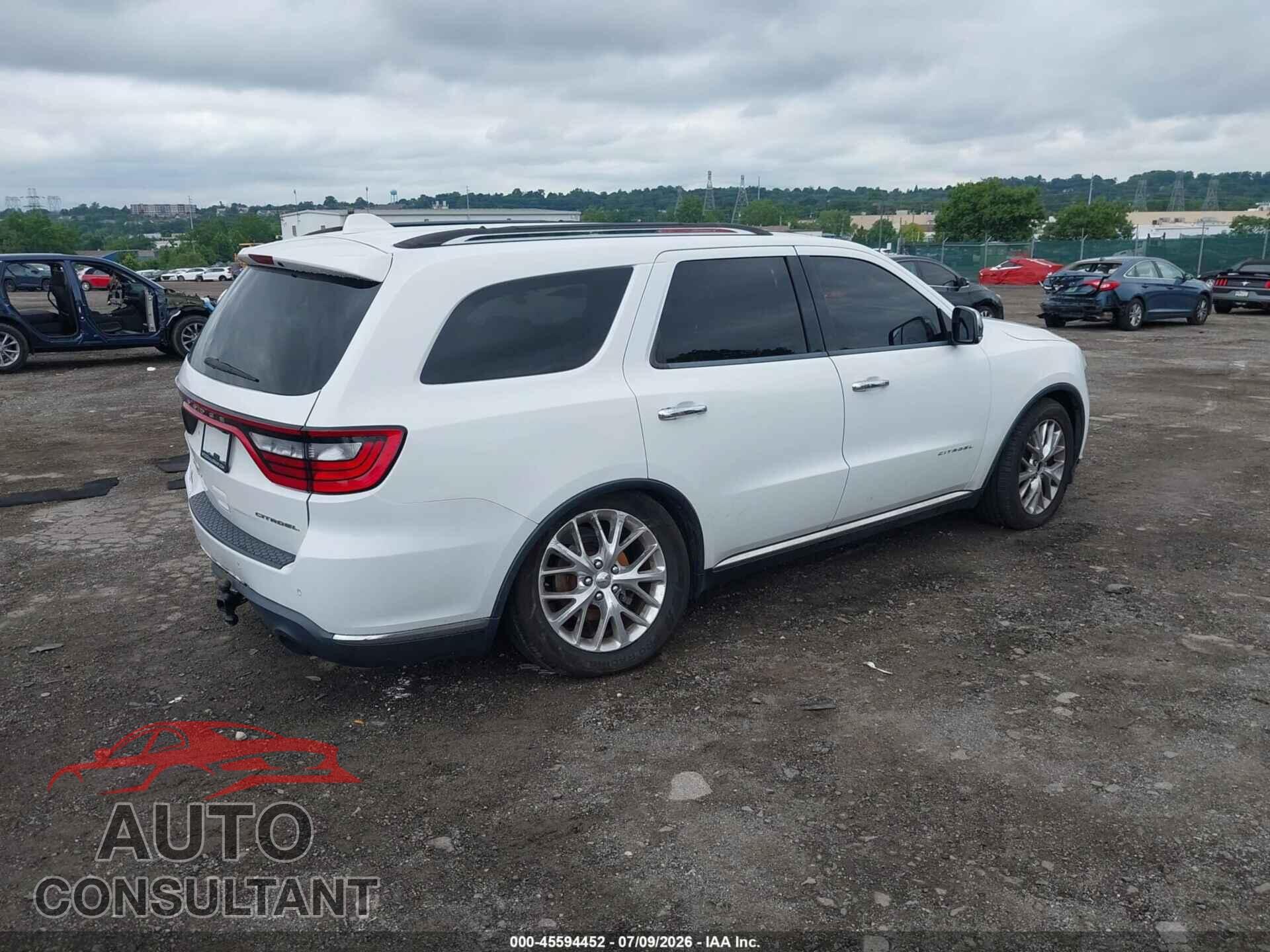 DODGE DURANGO 2014 - 1C4SDJET4EC391097