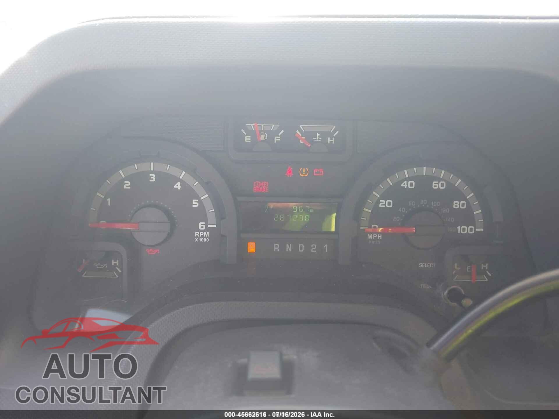 FORD E-150 2012 - 1FTNE1EW0CDA11426