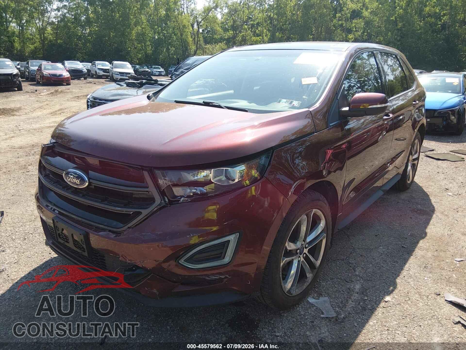 FORD EDGE 2015 - 2FMTK4AP9FBB07609