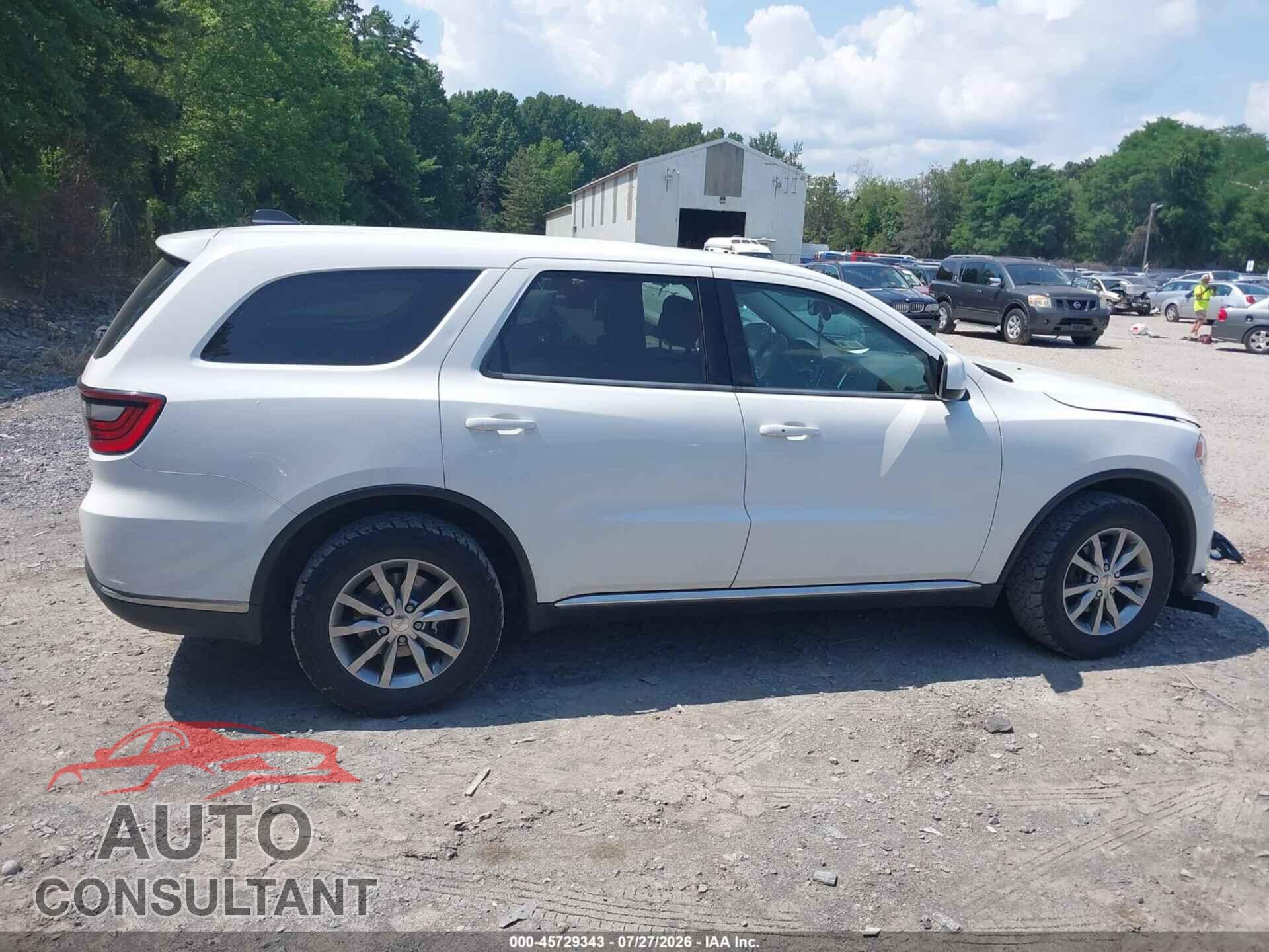 DODGE DURANGO 2017 - 1C4RDJAG2HC878939