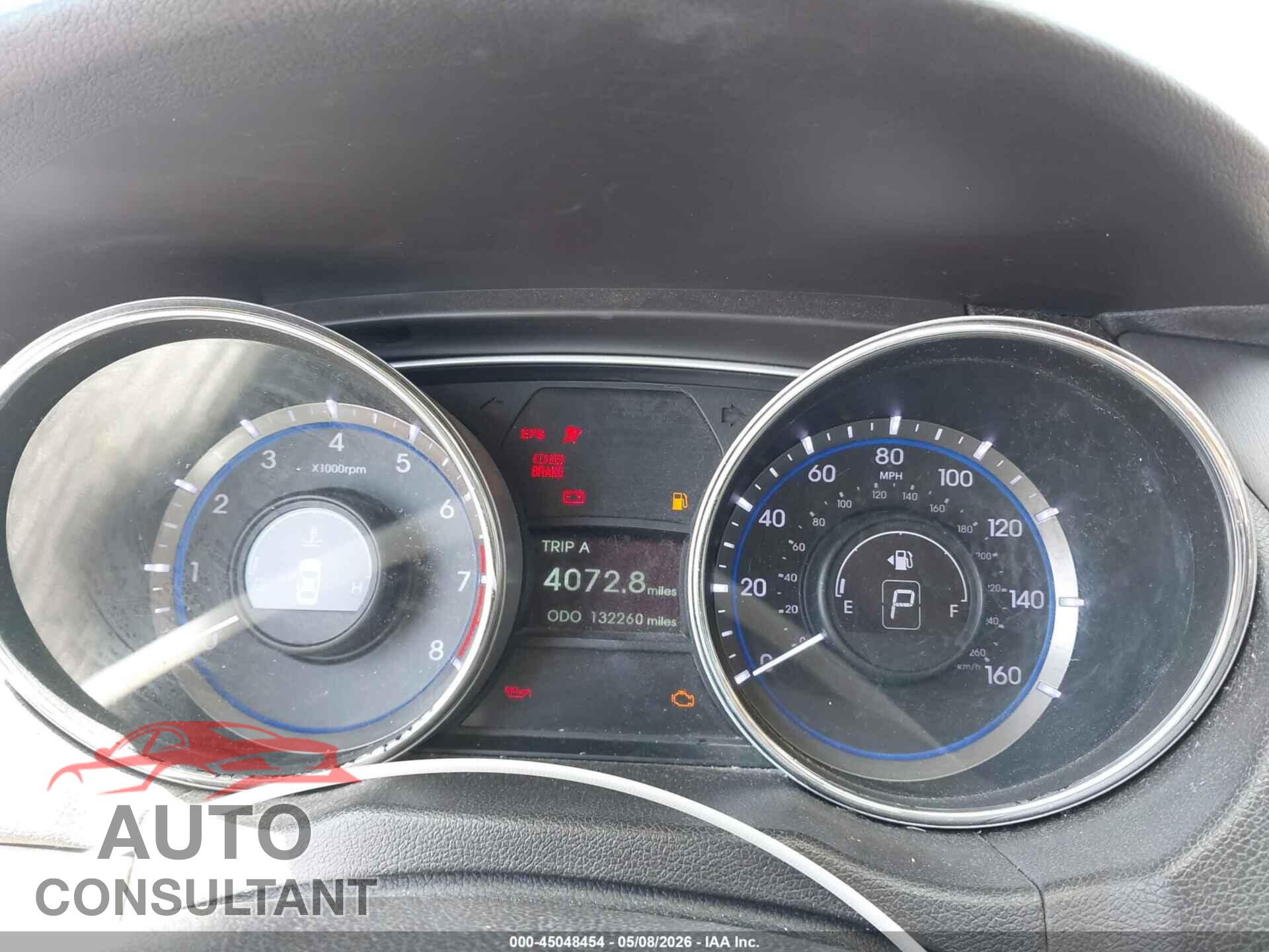 HYUNDAI SONATA 2013 - 5NPEB4AC2DH795741