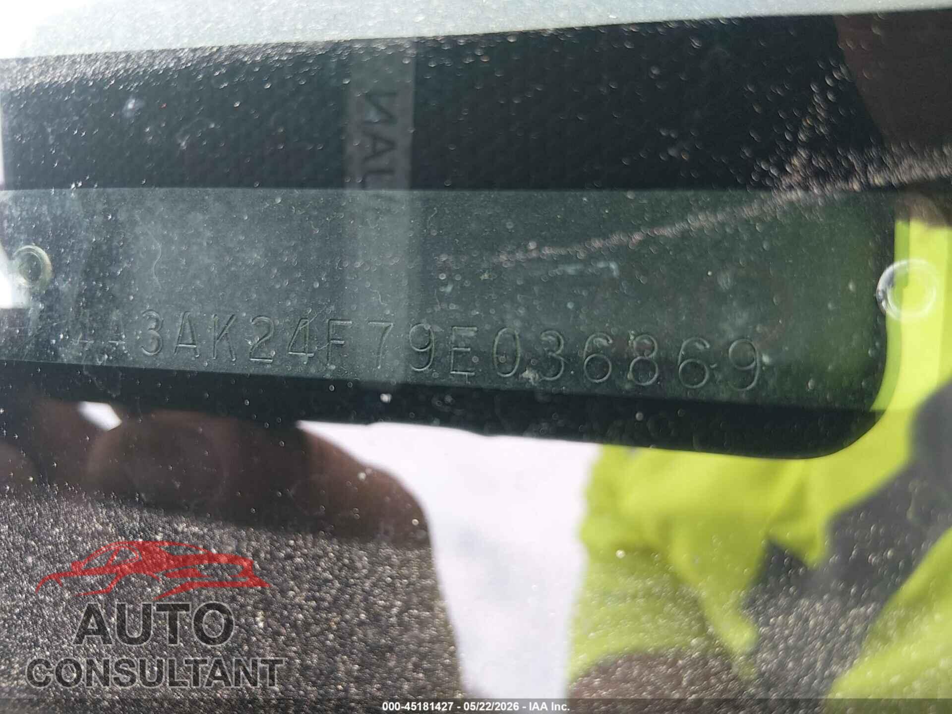 MITSUBISHI ECLIPSE 2009 - 4A3AK24F79E036869