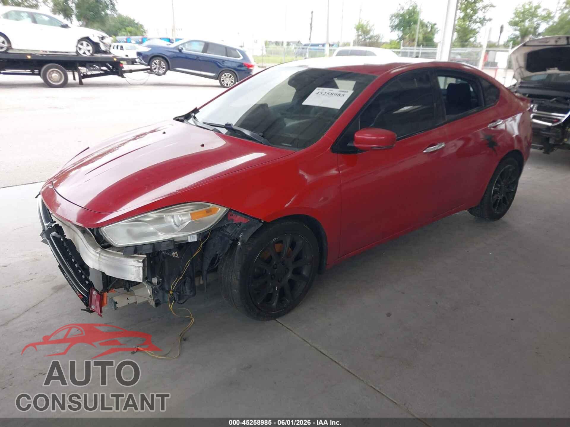 DODGE DART 2013 - 1C3CDFCA3DD337936