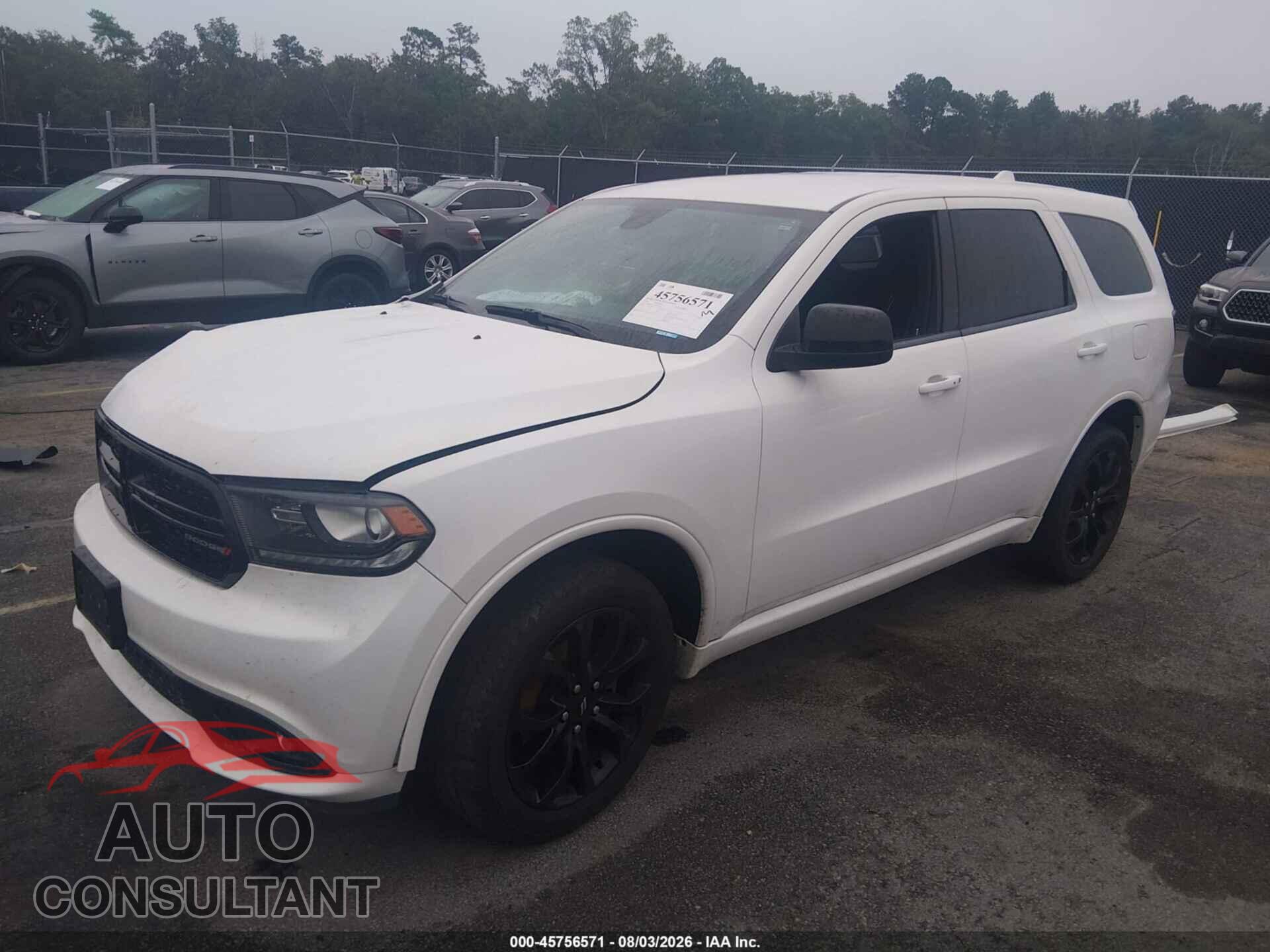 DODGE DURANGO 2019 - 1C4RDJAG3KC833712