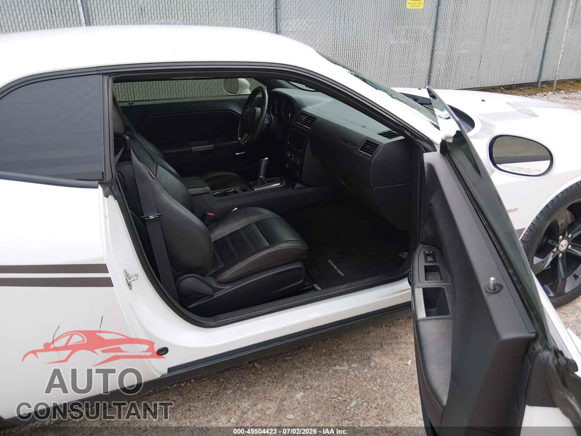 DODGE CHALLENGER 2014 - 2C3CDYBT3EH251402