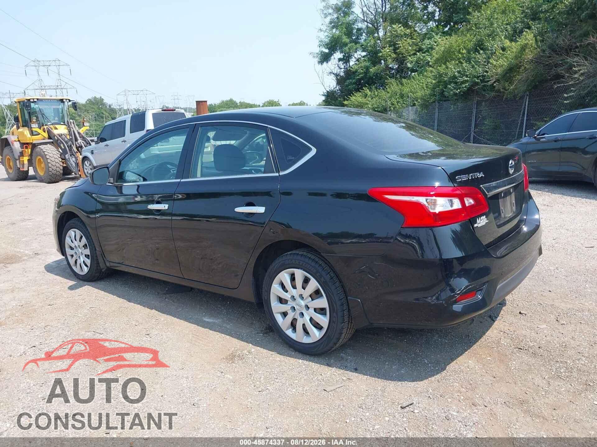 NISSAN SENTRA 2016 - 3N1AB7AP2GL680759