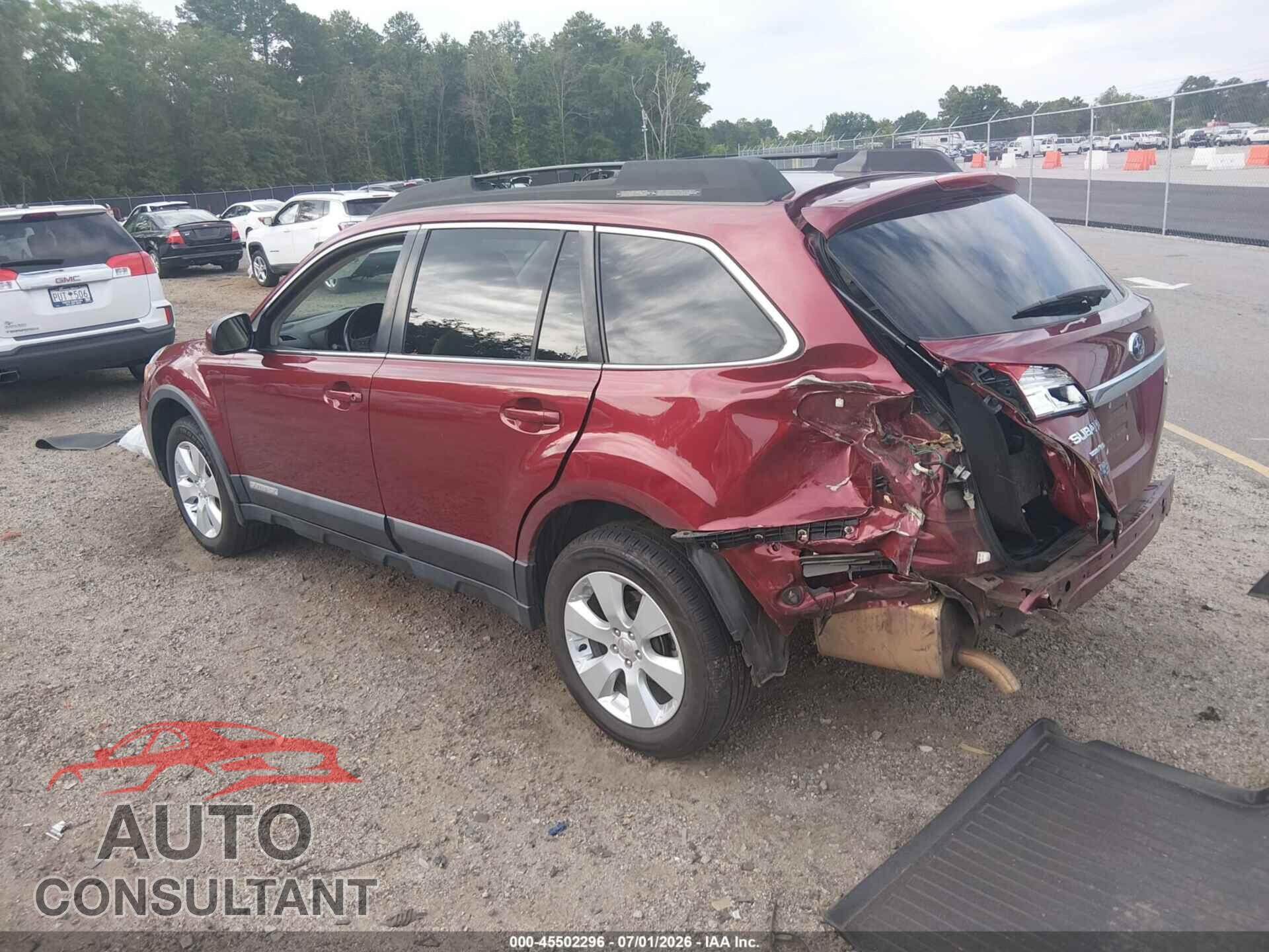 SUBARU OUTBACK 2011 - 4S4BRCLC7B3333332