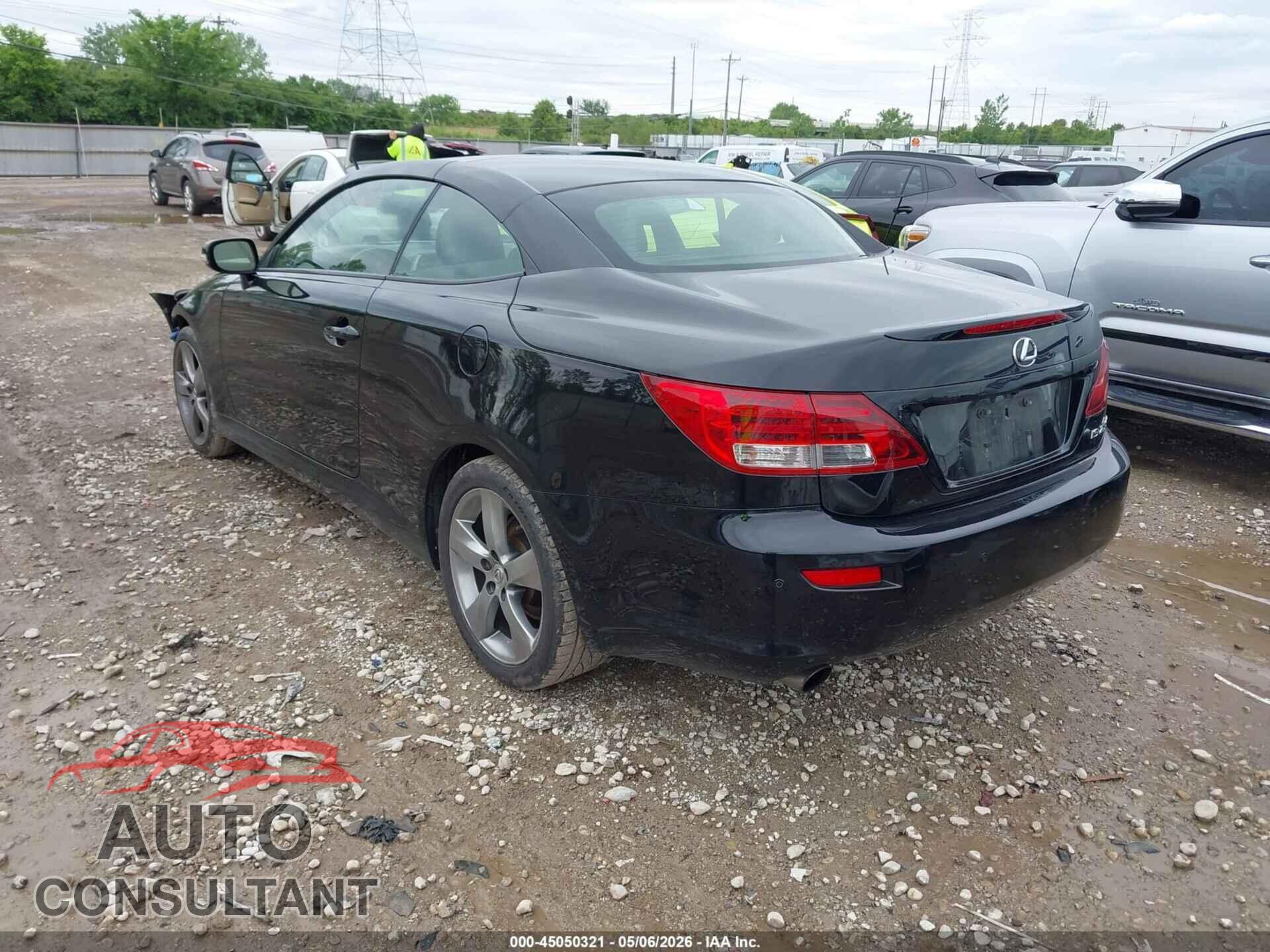 LEXUS IS 250C 2011 - JTHFF2C23B2520359
