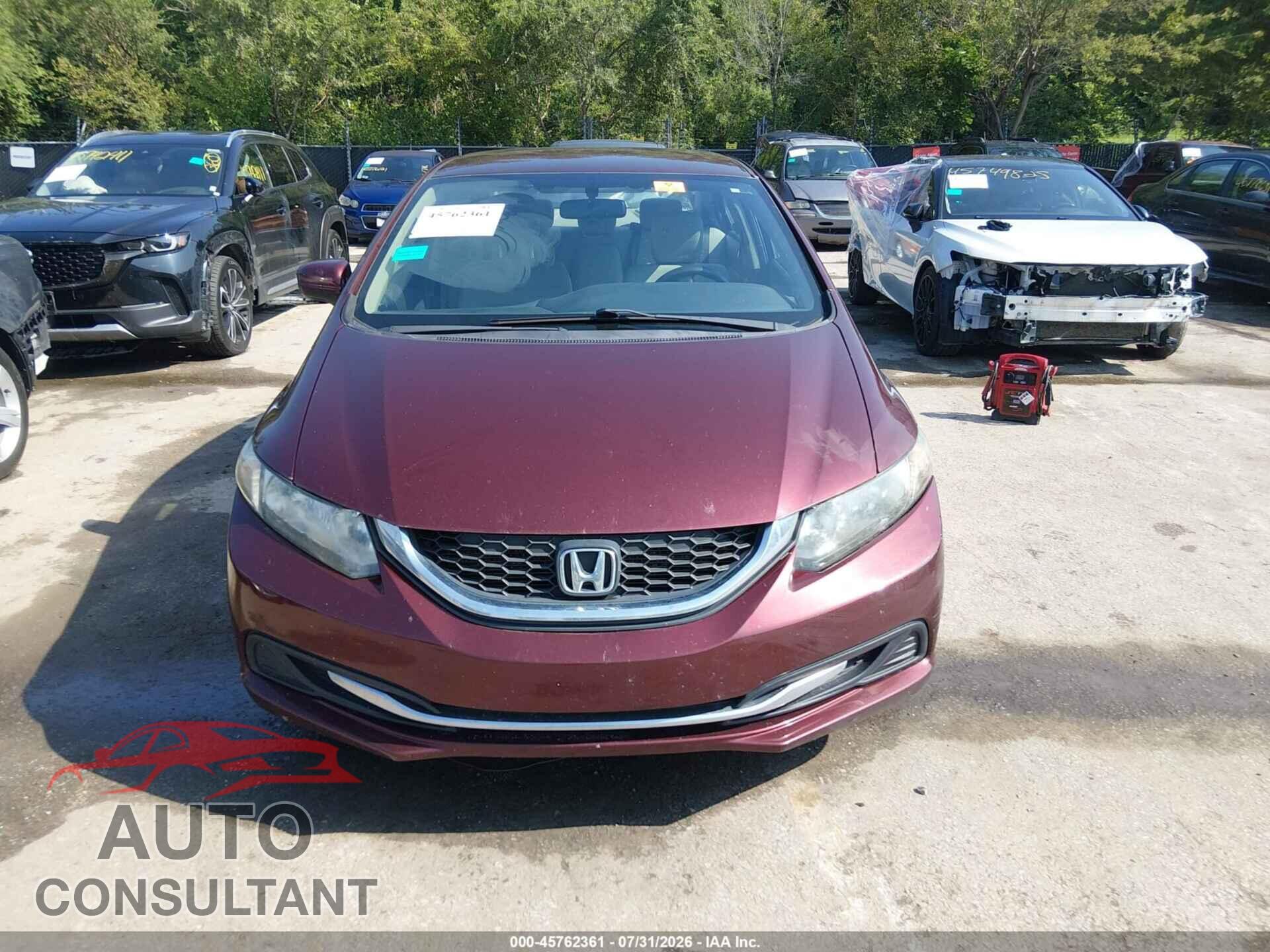 HONDA CIVIC 2014 - 19XFB2F56EE031819