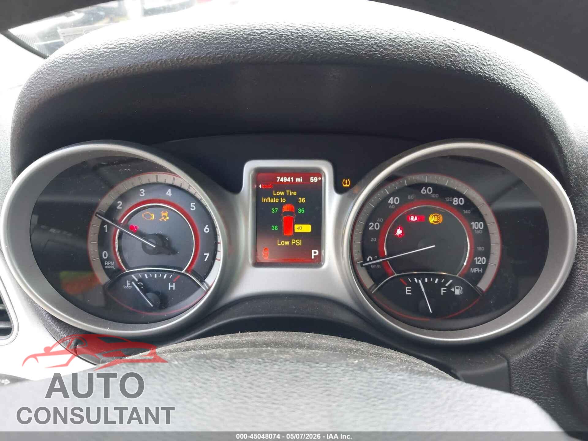 DODGE JOURNEY 2017 - 3C4PDCAB0HT633620