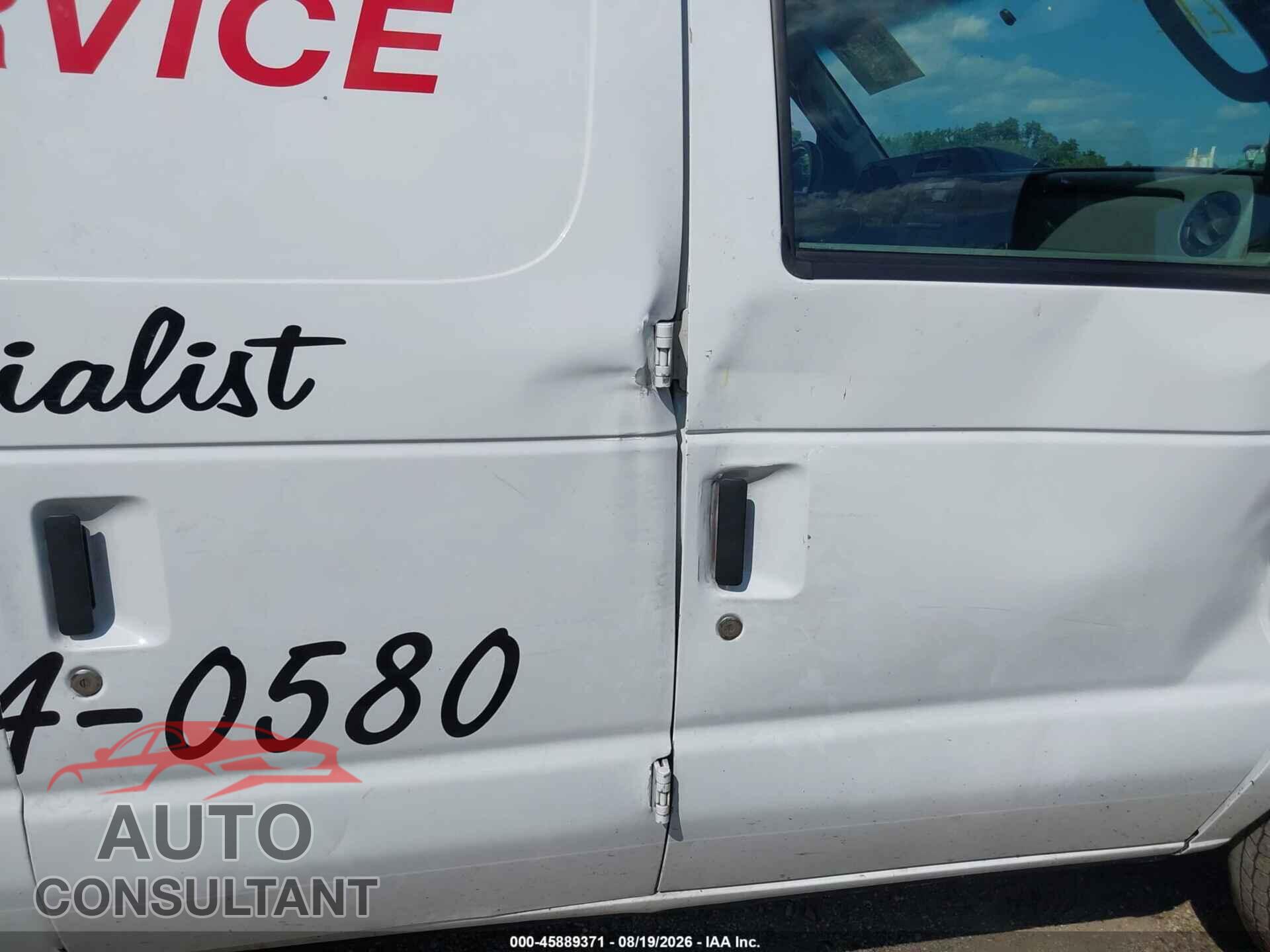 FORD E-150 2013 - 1FTNS1EW0DDB33651