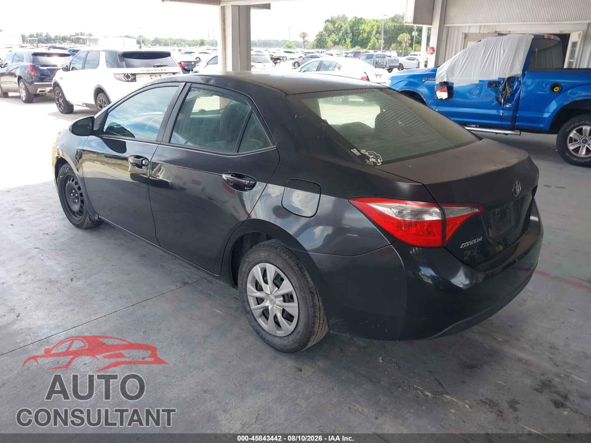 TOYOTA COROLLA 2014 - 2T1BURHE7EC191432