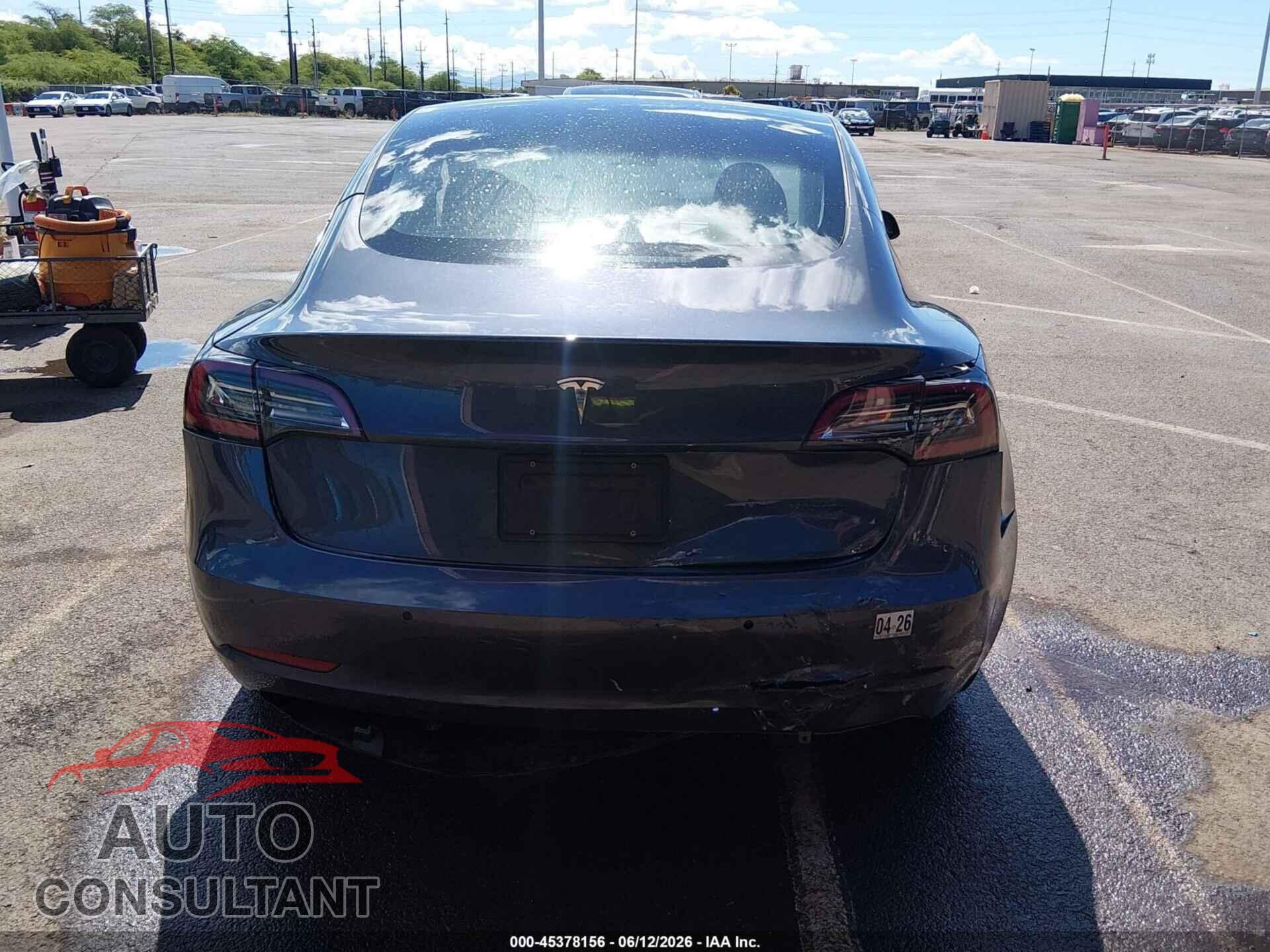 TESLA MODEL 3 2022 - 5YJ3E1EA7NF122076